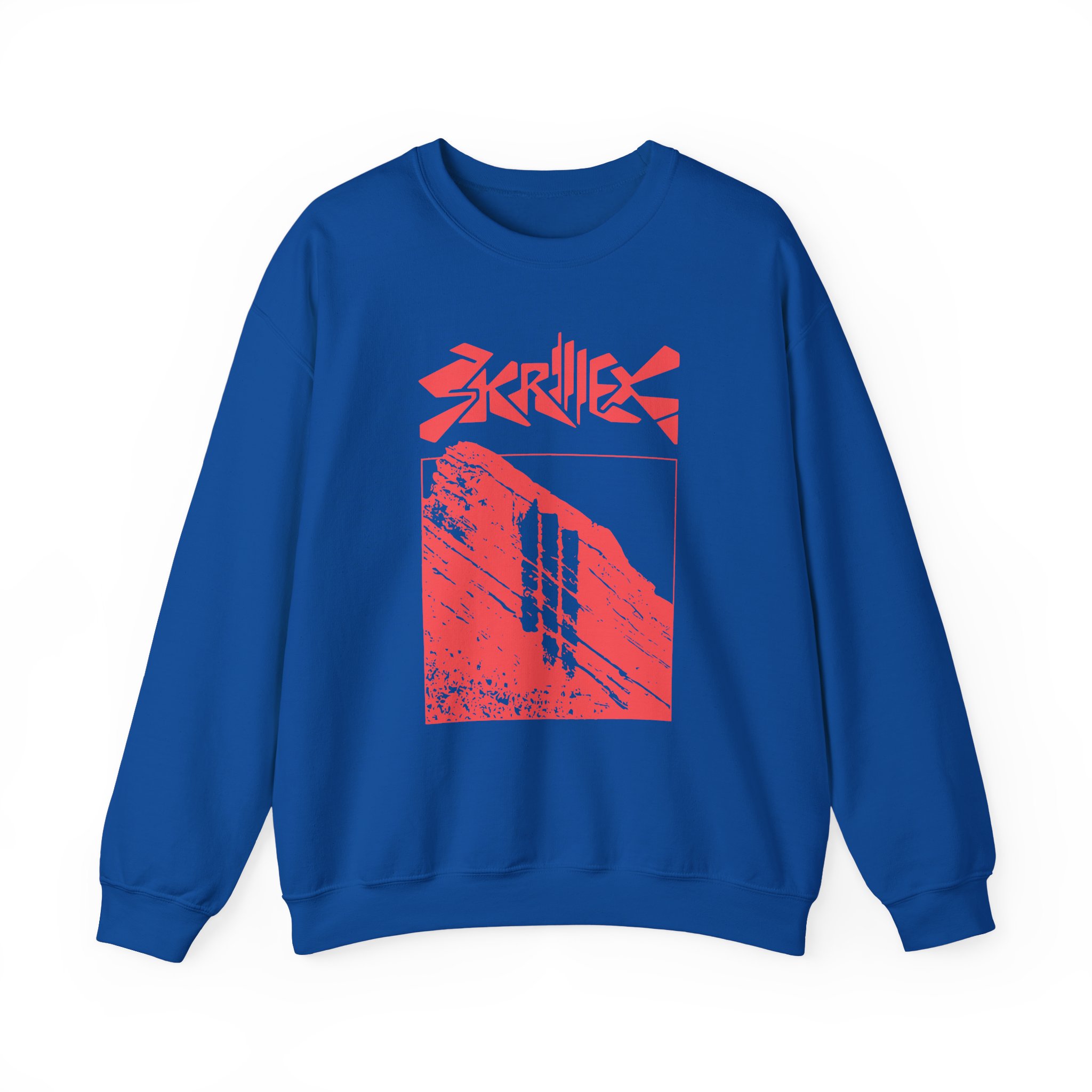 Skrillex EDM Unisex Heavy Blendâ„¢ Crewneck Sweatshirt