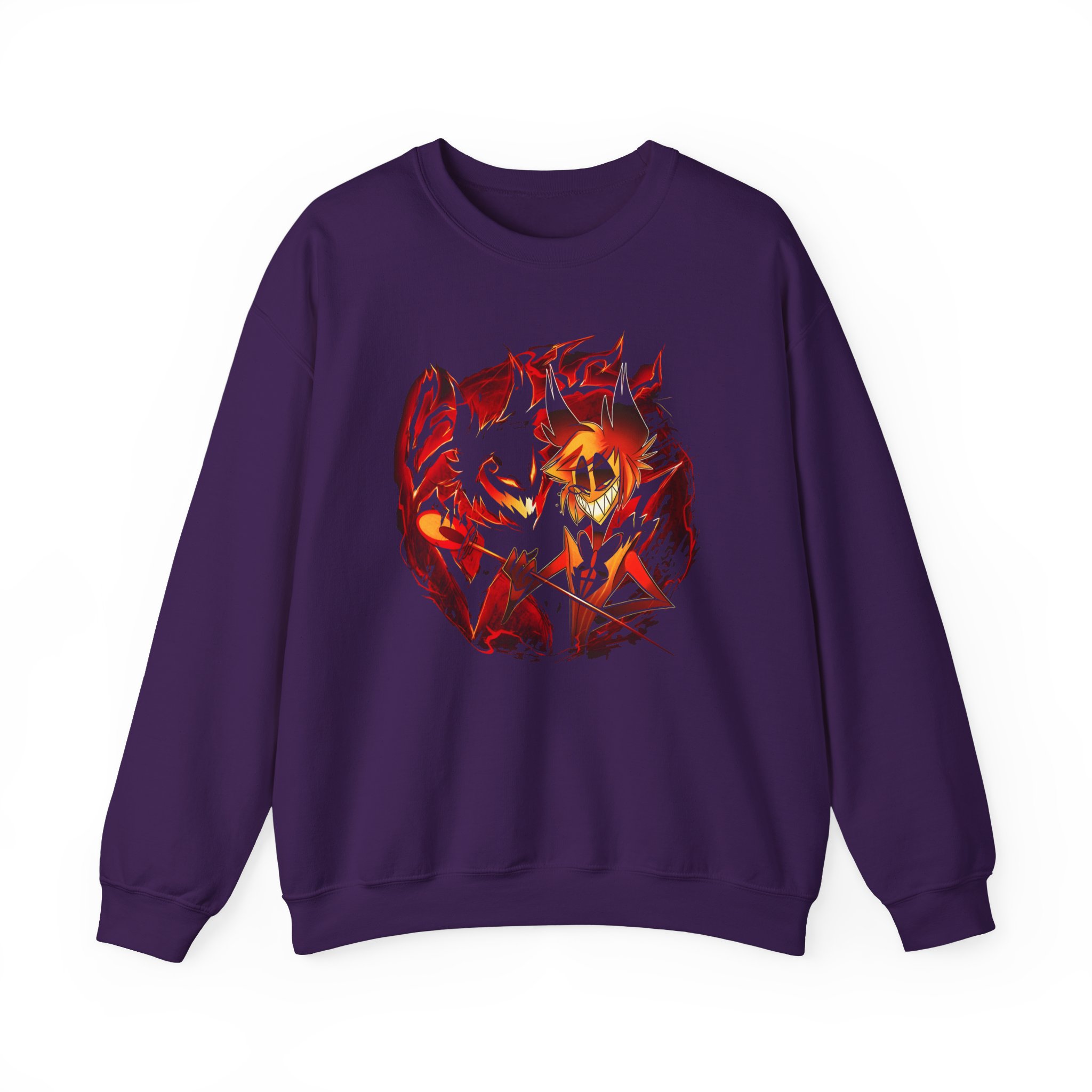 Vivziepop Hazbin Hotel Unisex Heavy Blendâ„¢ Crewneck Sweatshirt