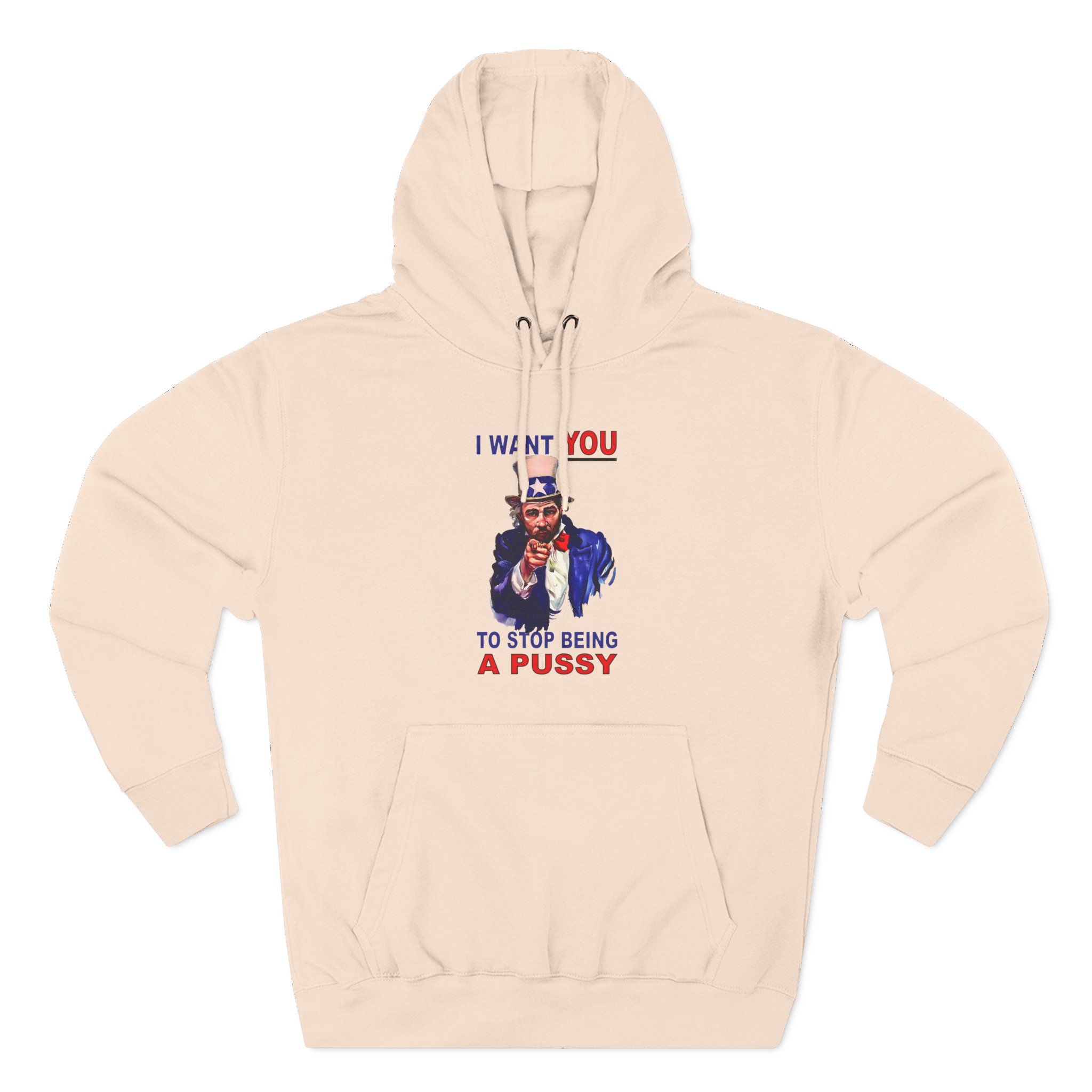 Sean Strickland Don't Be a P***y Three-Panel Fleece Hoodie