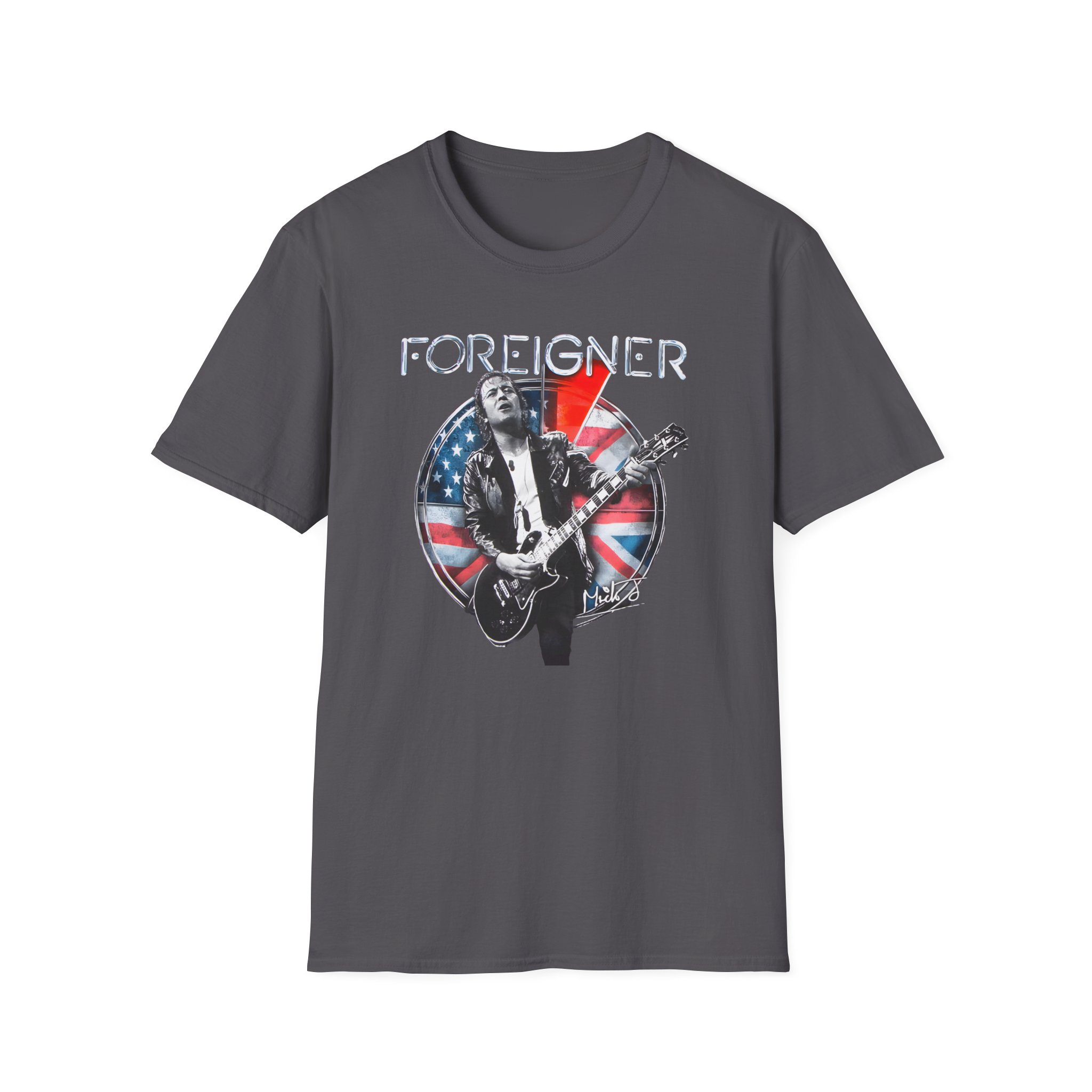 Foreigner Mick Jones Unisex Softstyle T-Shirt