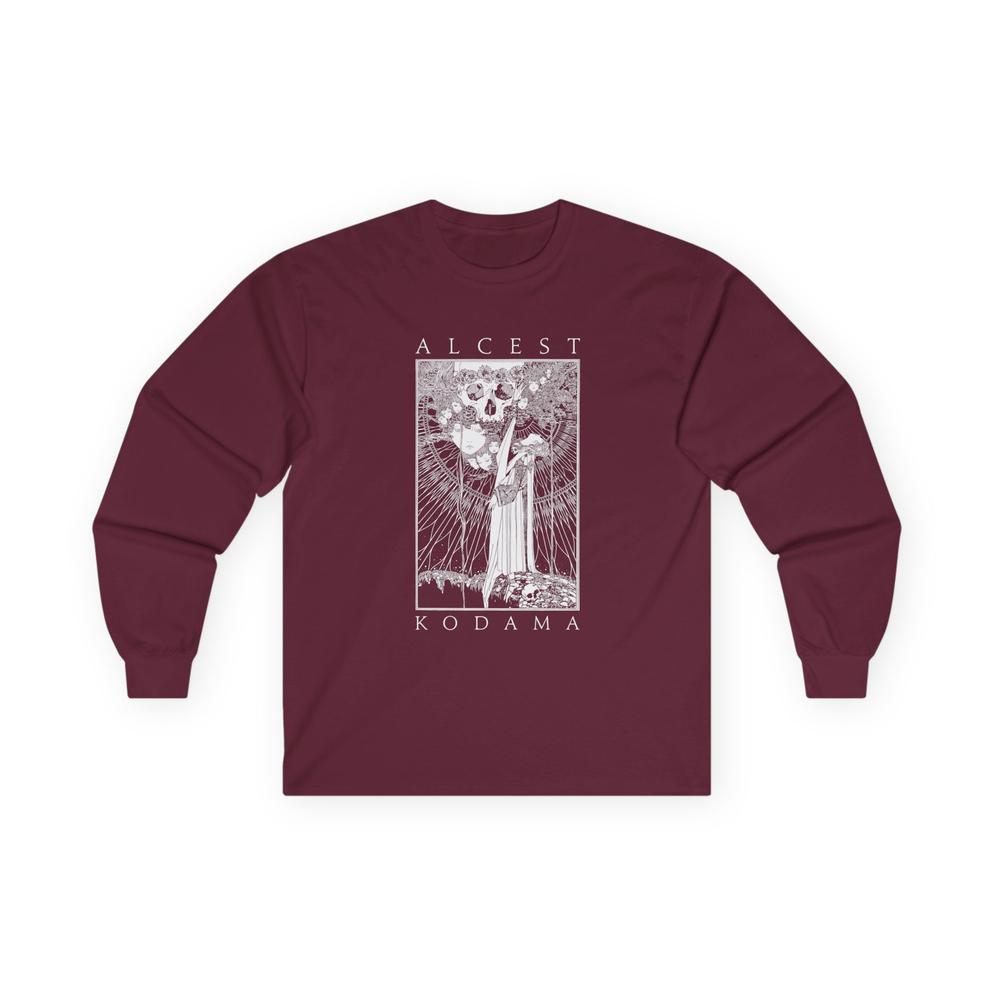 Alcest Kodama Faces Unisex Ultra Cotton Long Sleeve Tee