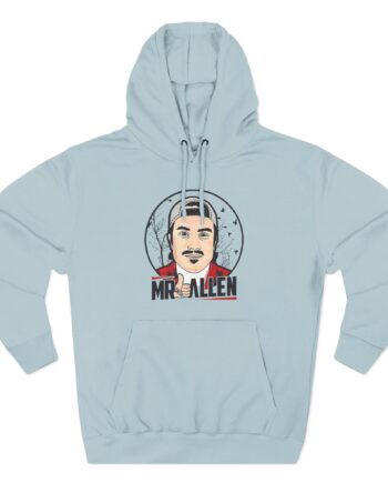 Mrballen Like Button Three-Panel Fleece Hoodie