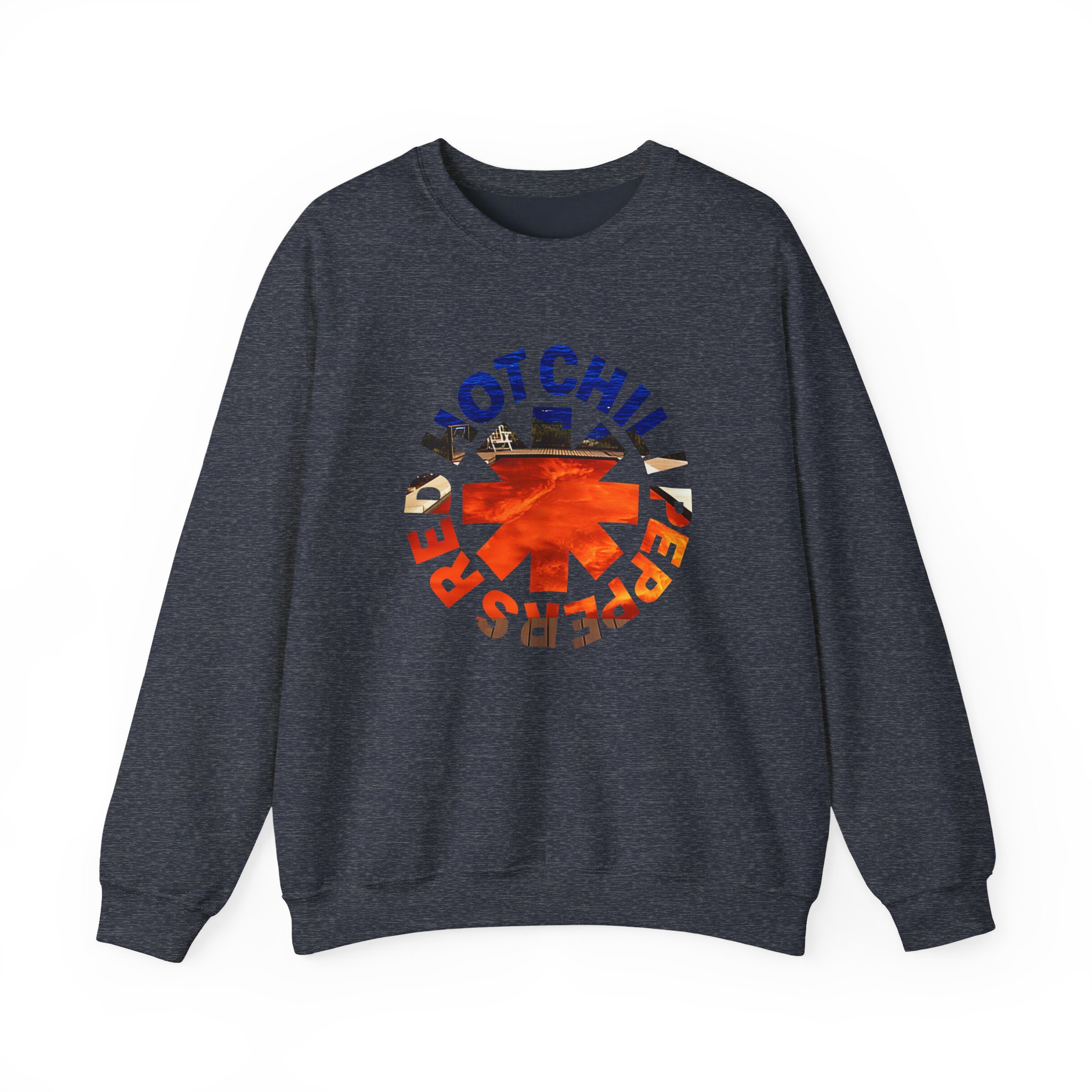 Red Hot Chili Peppers Californication Asterisk Unisex Heavy Blendâ„¢ Crewneck Sweatshirt