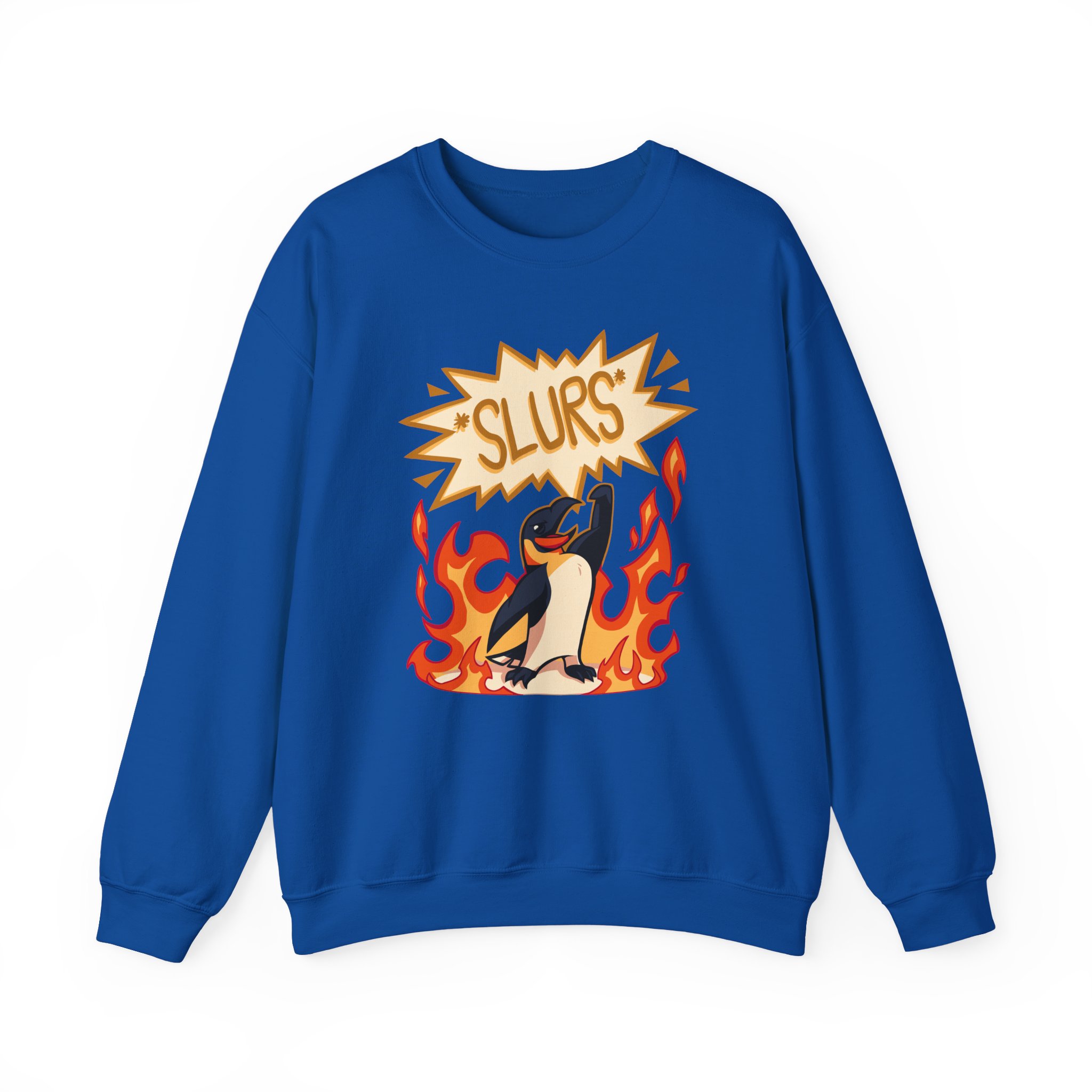 Vivziepop Slurs Unisex Heavy Blendâ„¢ Crewneck Sweatshirt
