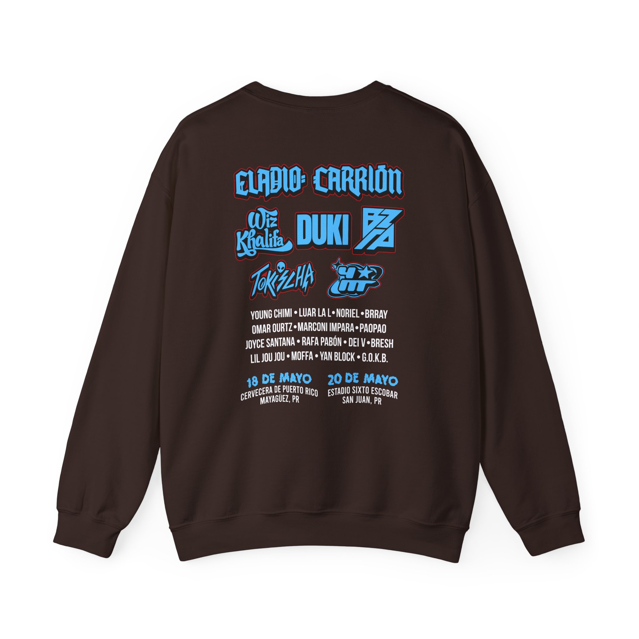 Eladio Carrion Sauce Boyz Fes Unisex Heavy Blendâ„¢ Crewneck Sweatshirt
