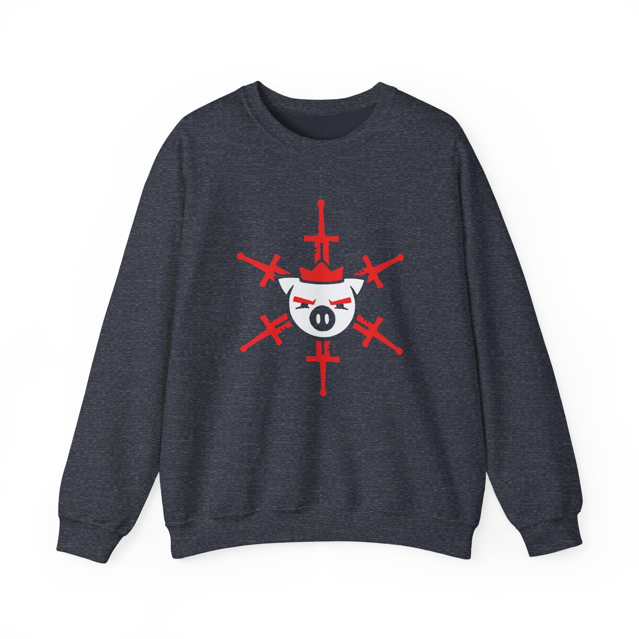 Technoblade Swordflake Unisex Heavy Blendâ„¢ Crewneck Sweatshirt