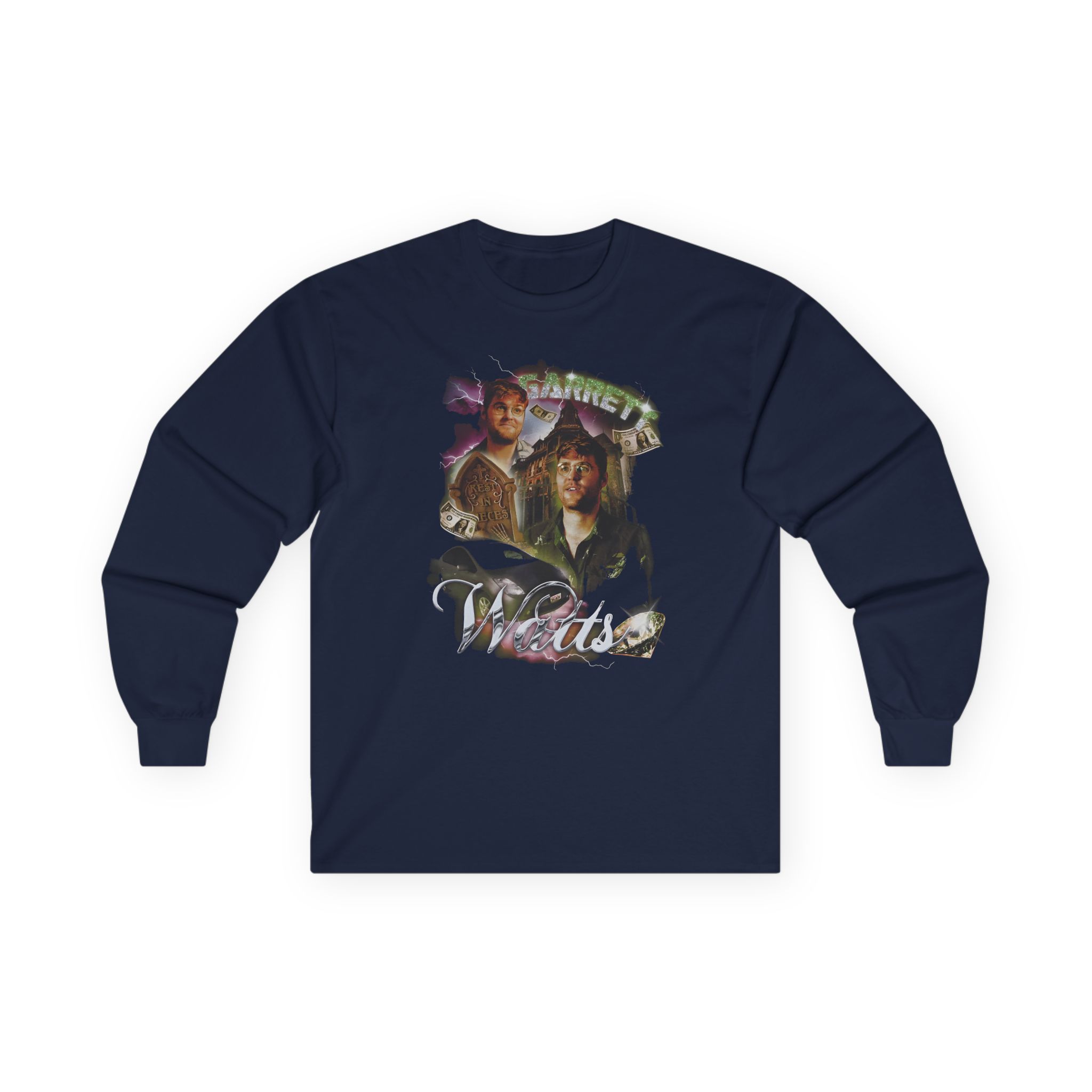 Garrett Watts Bootleg 90's Rap Unisex Ultra Cotton Long Sleeve Tee