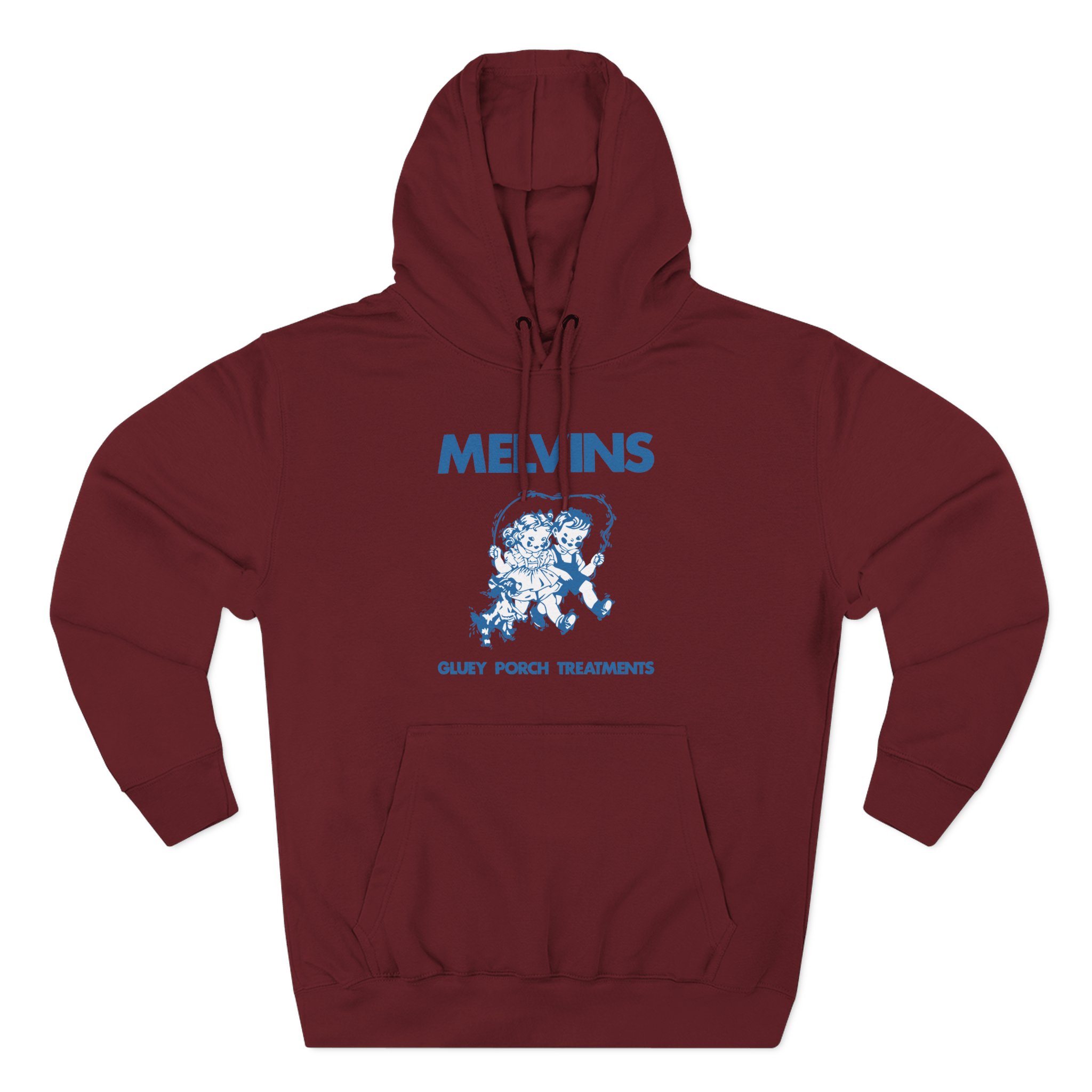 Melvins Gluey Porch Treatments Three-Panel Fleece Hoodie