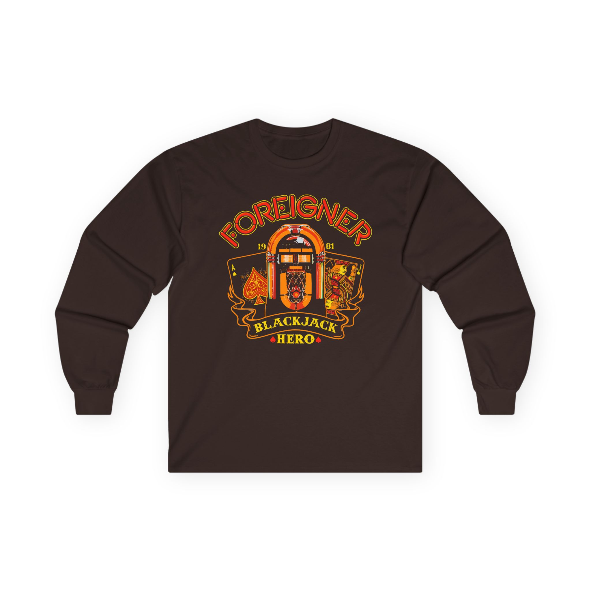 Foreigner Jack Hero Unisex Ultra Cotton Long Sleeve Tee