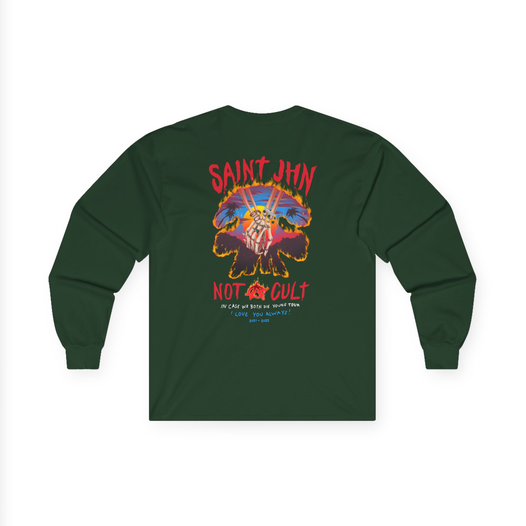 Saint Jhn Horse Stampede Unisex Ultra Cotton Long Sleeve Tee