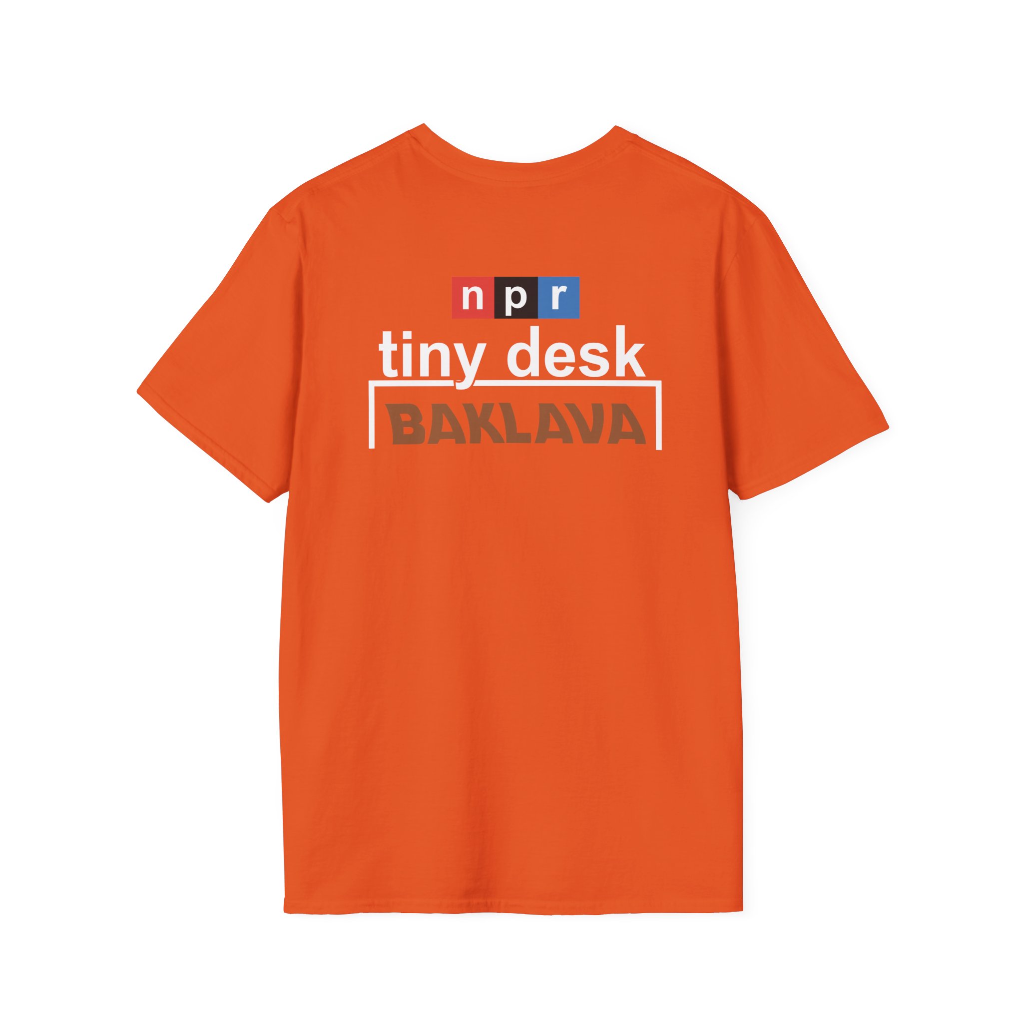Action Bronson Baklava X Npr Tiny Desk Unisex Softstyle T-Shirt