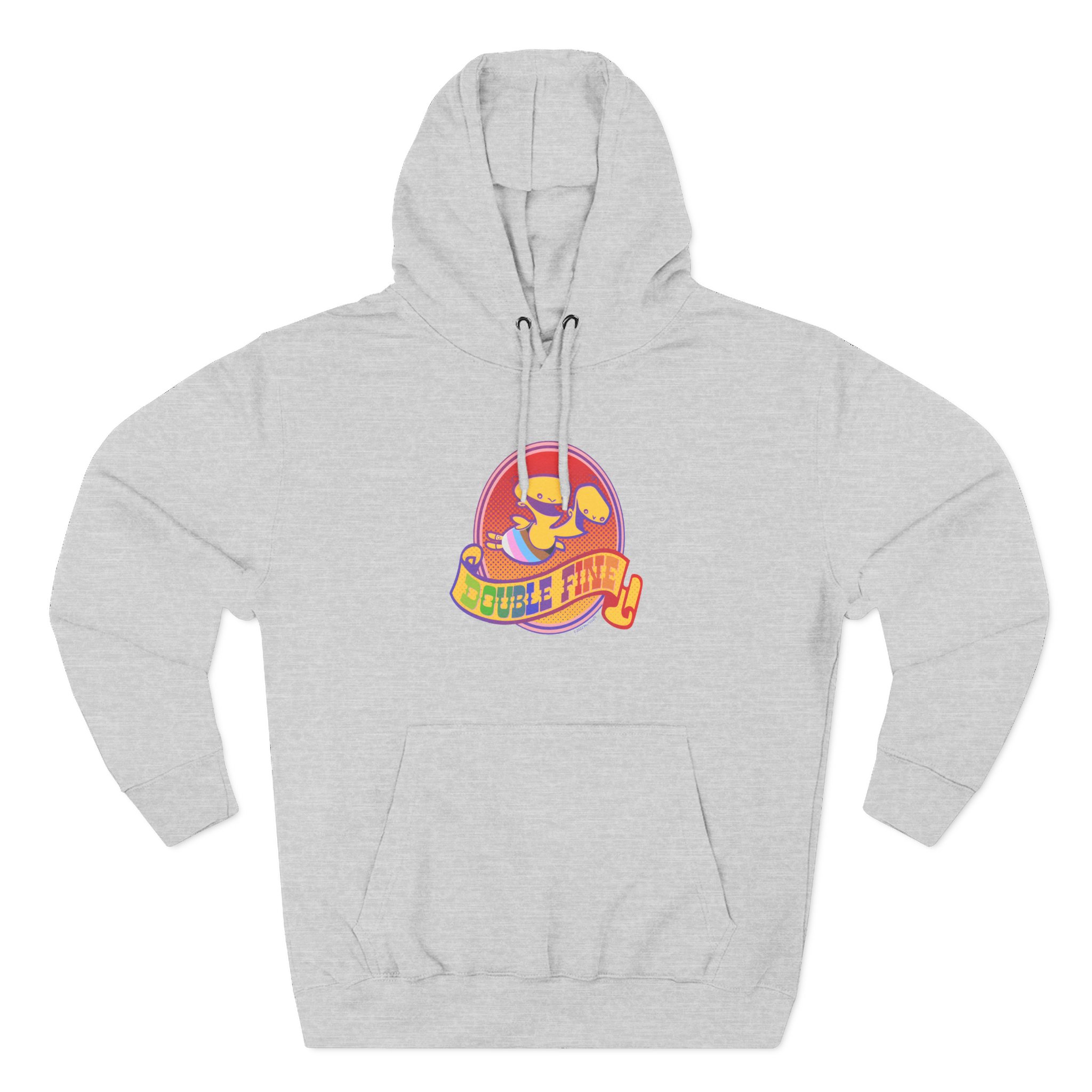 Double Fine Pride Three-Panel Fleece Hoodie