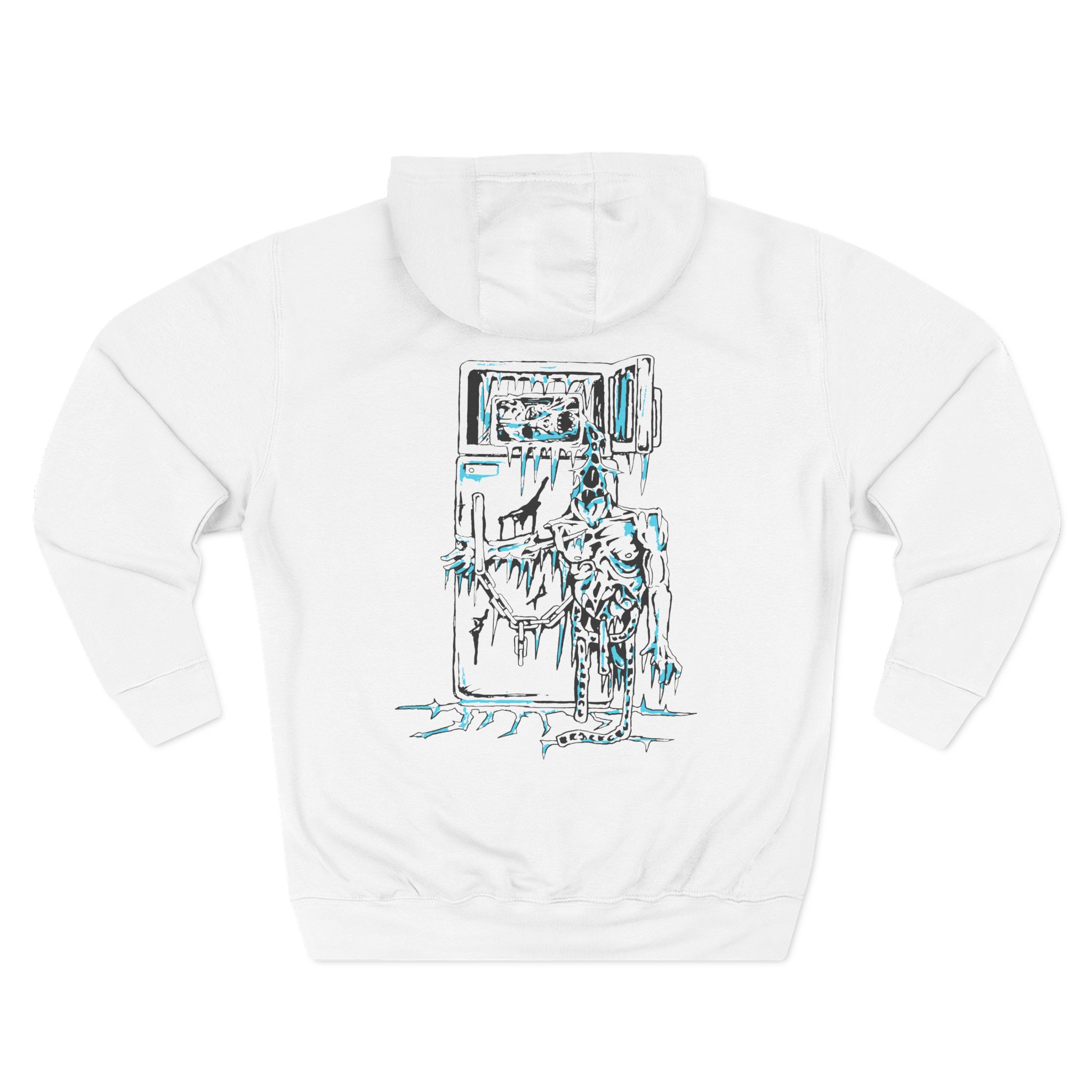 Frozen Soul Hung Up on Ice Three-Panel Fleece Hoodie