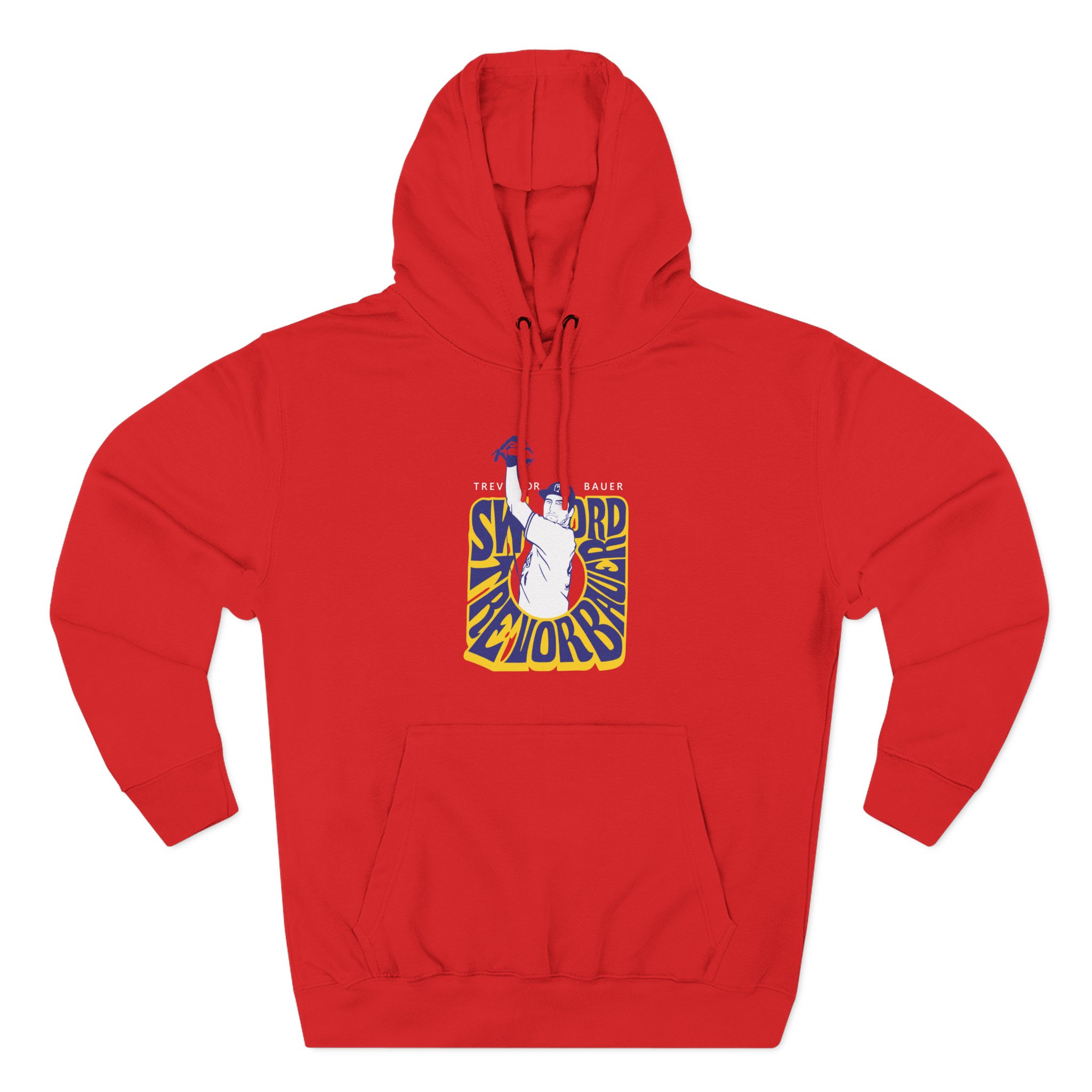 Trevor Bauer Three-Panel Fleece Hoodie