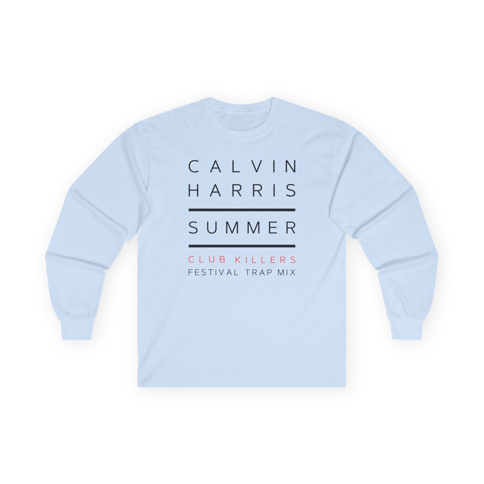 Calvin Harris Summer 4 Album Cover Unisex Ultra Cotton Long Sleeve Tee