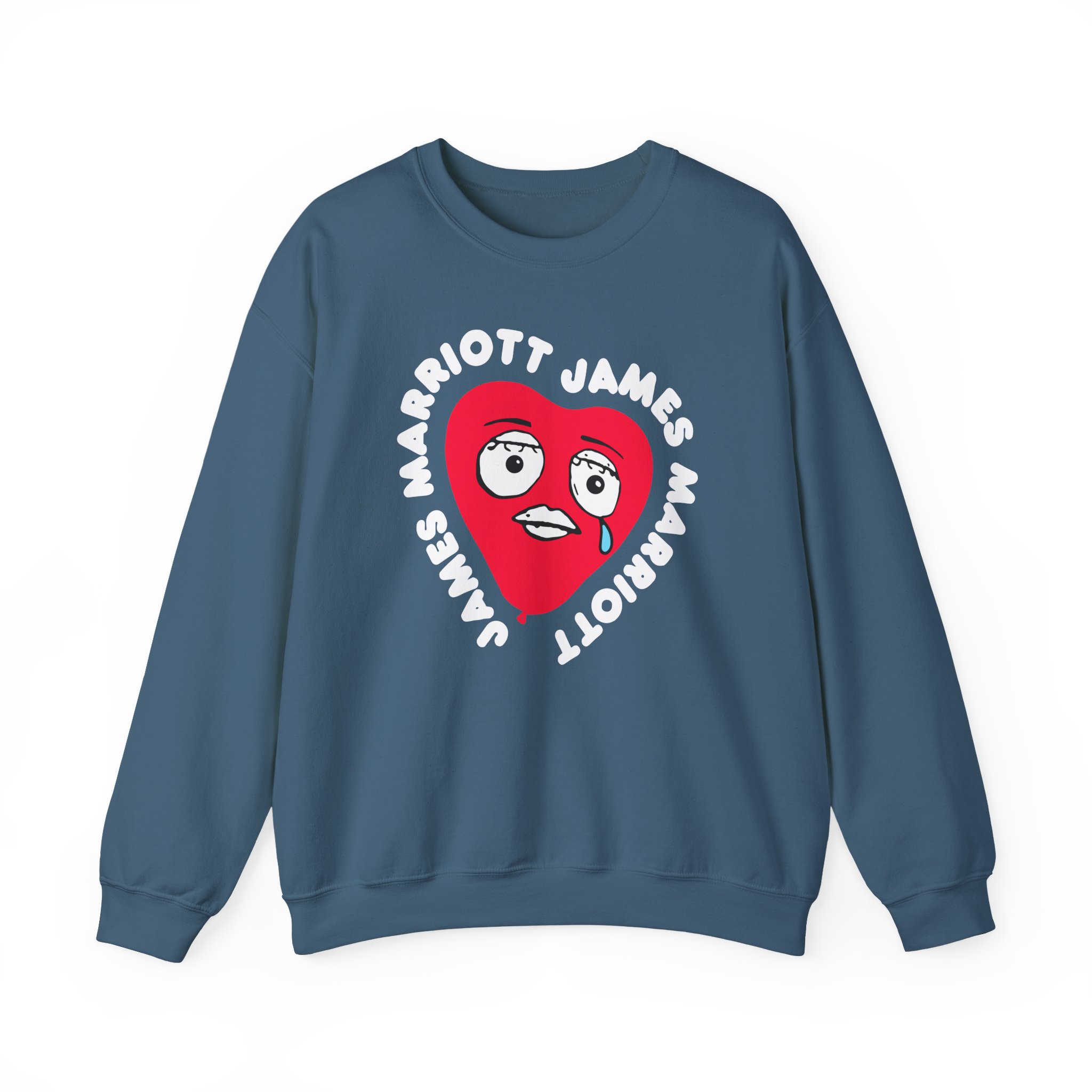 James Marriott Are We There Yet Heart Unisex Heavy Blendâ„¢ Crewneck Sweatshirt