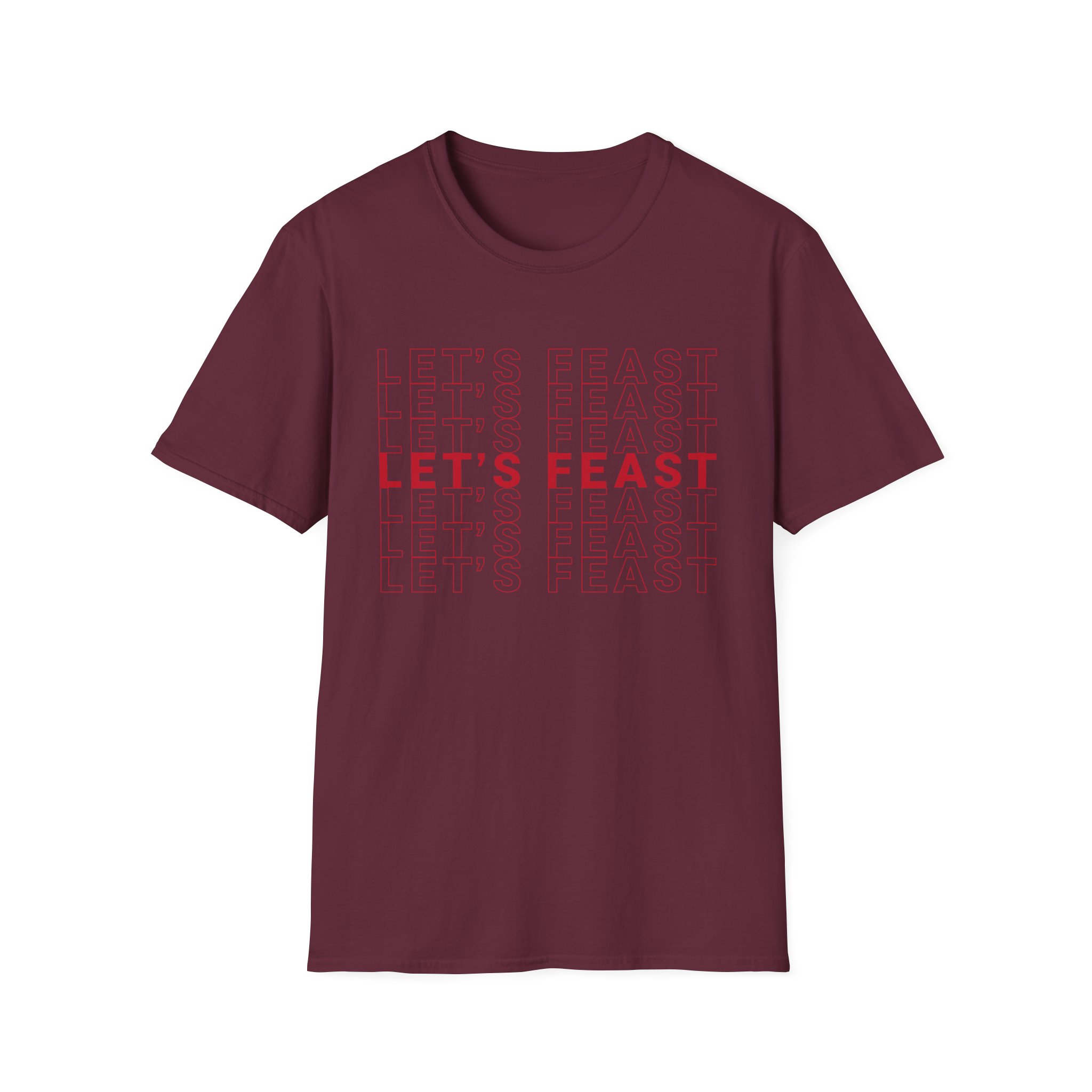 Elyse Myers Let’s Feast Unisex Softstyle T-Shirt