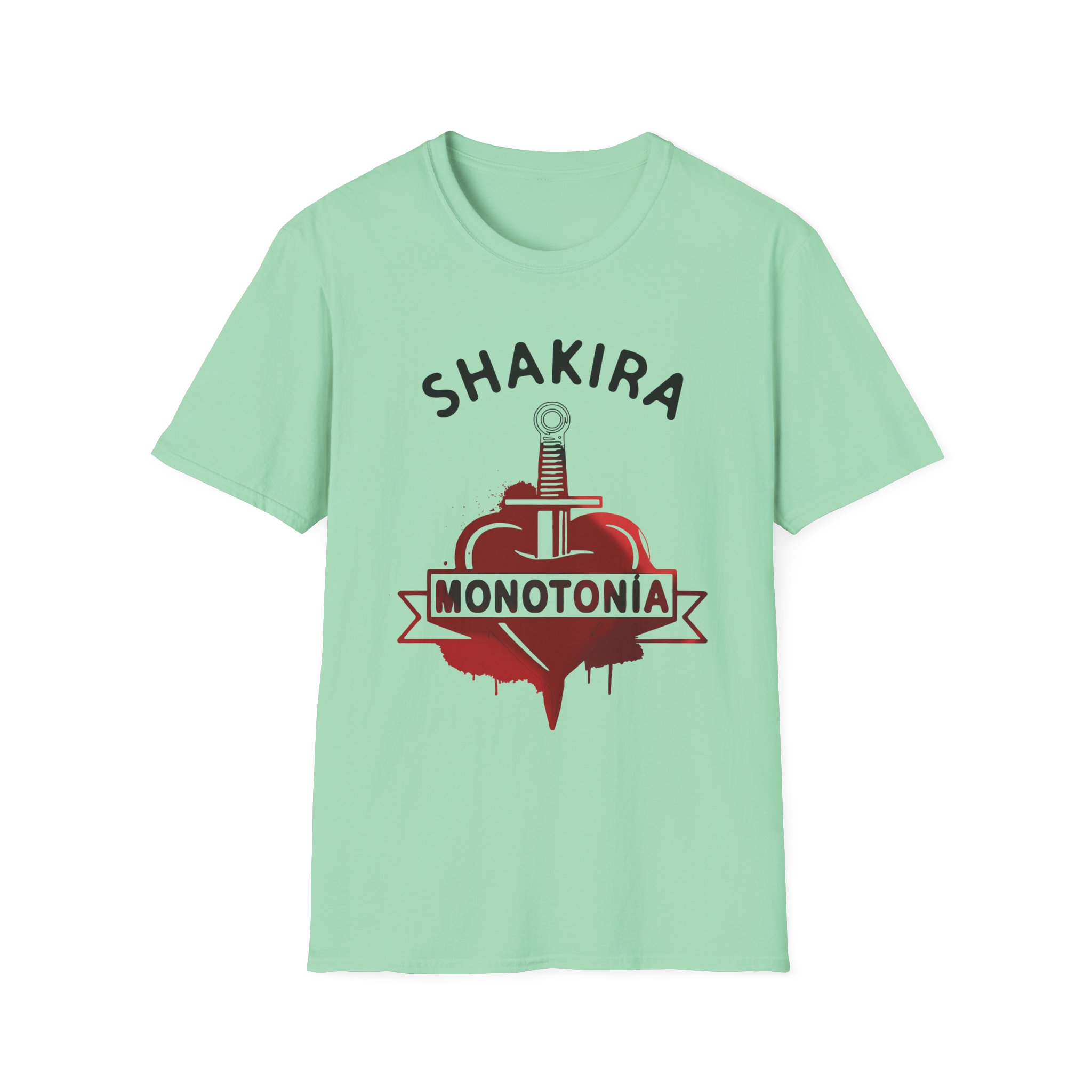 Shakira MonotonĂa Unisex Softstyle T-Shirt