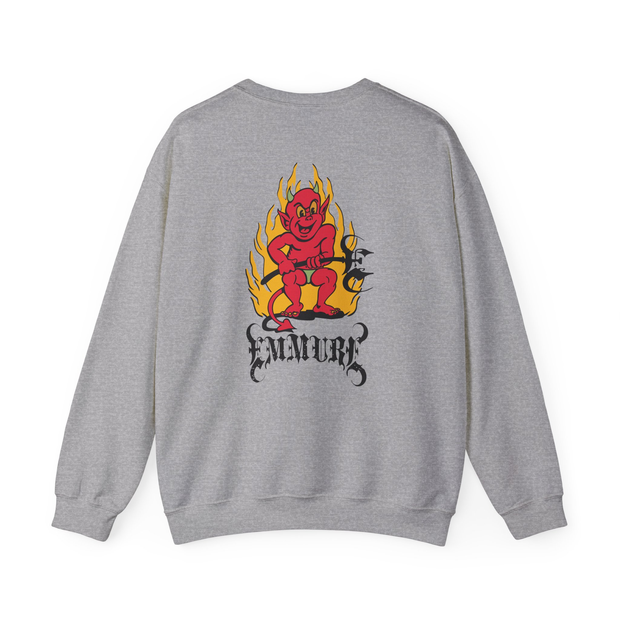 Emmure Devil Man Unisex Heavy Blendâ„¢ Crewneck Sweatshirt