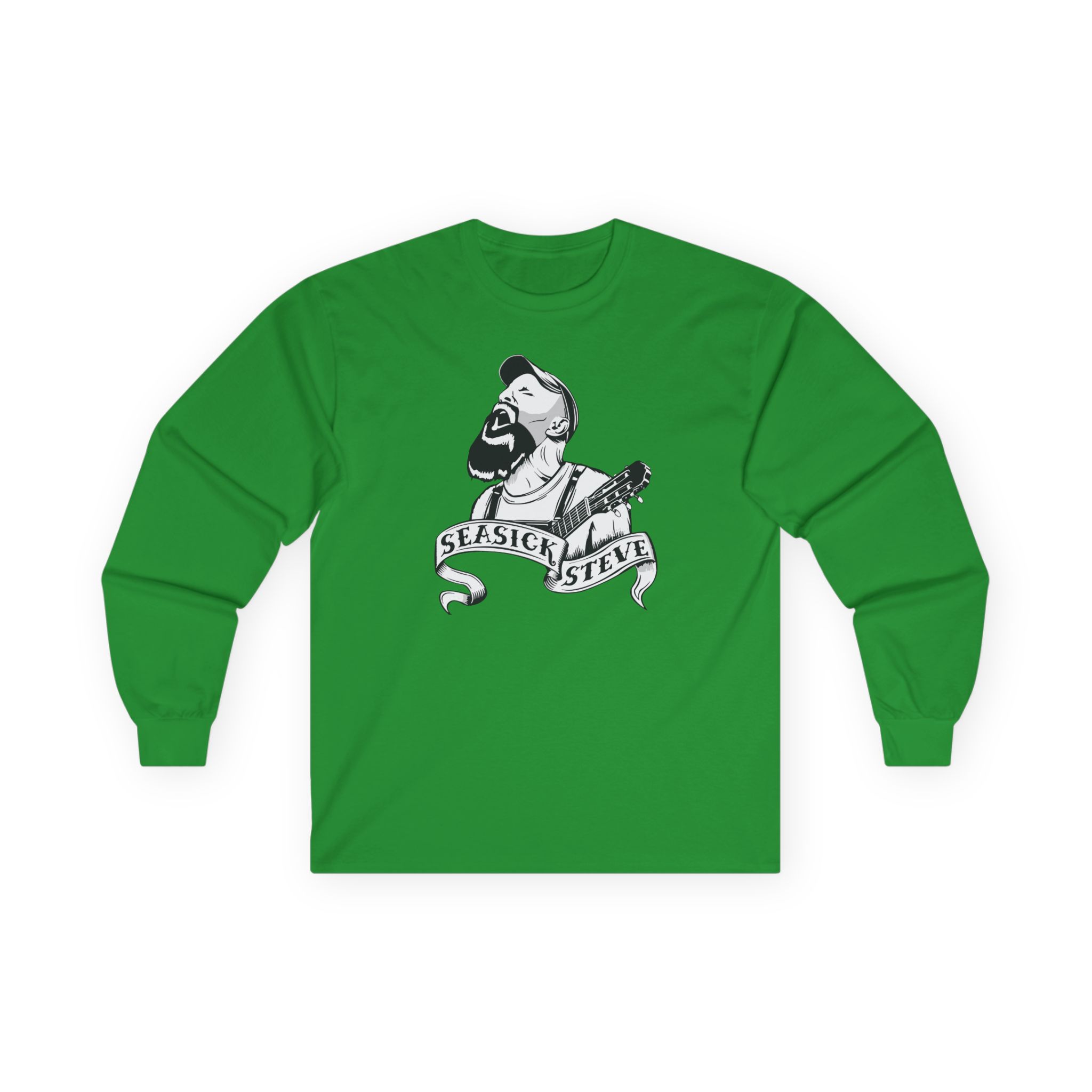 Seasick Steve Mississippi Drum Machine Unisex Ultra Cotton Long Sleeve Tee