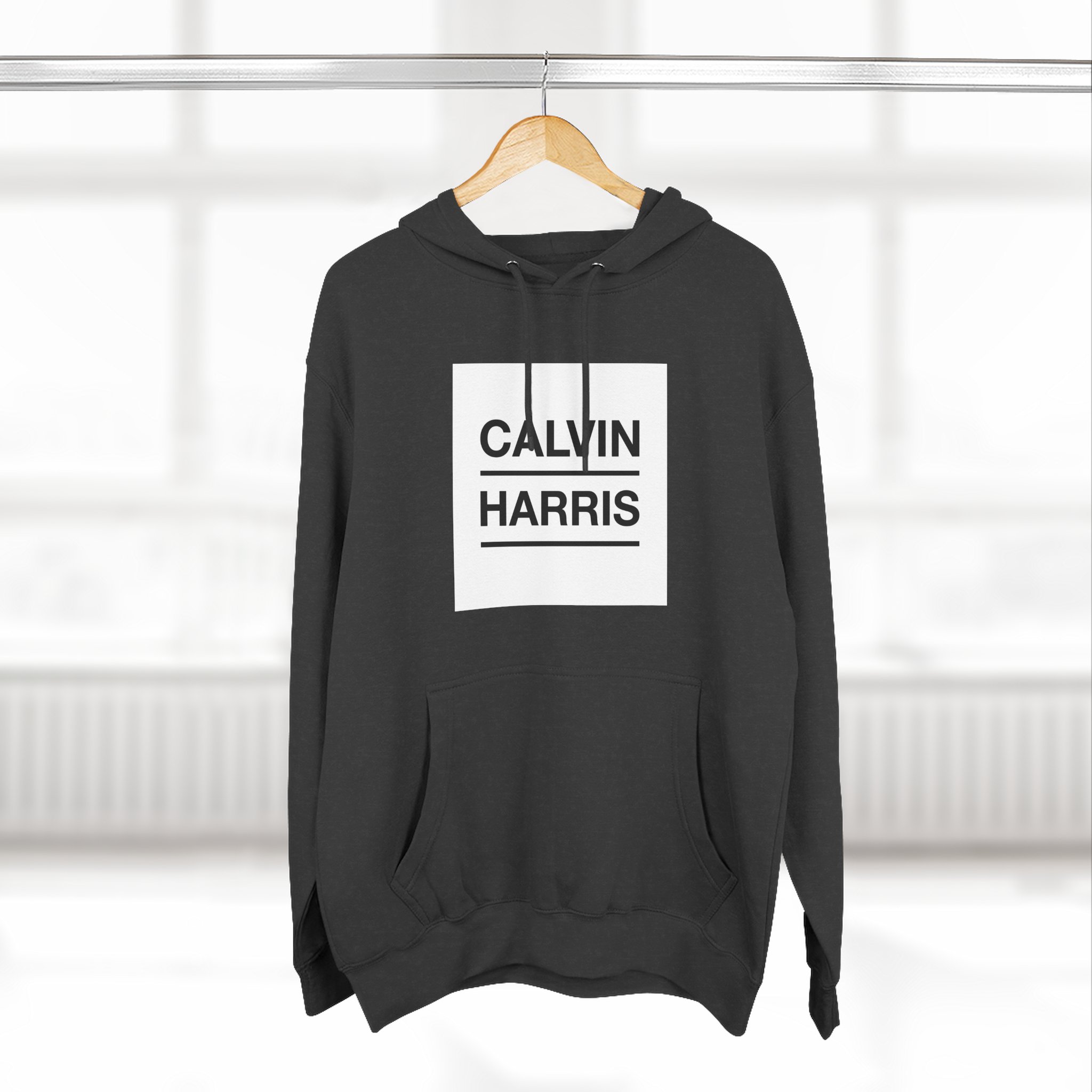 Calvin Harris Three-Panel Fleece Hoodie