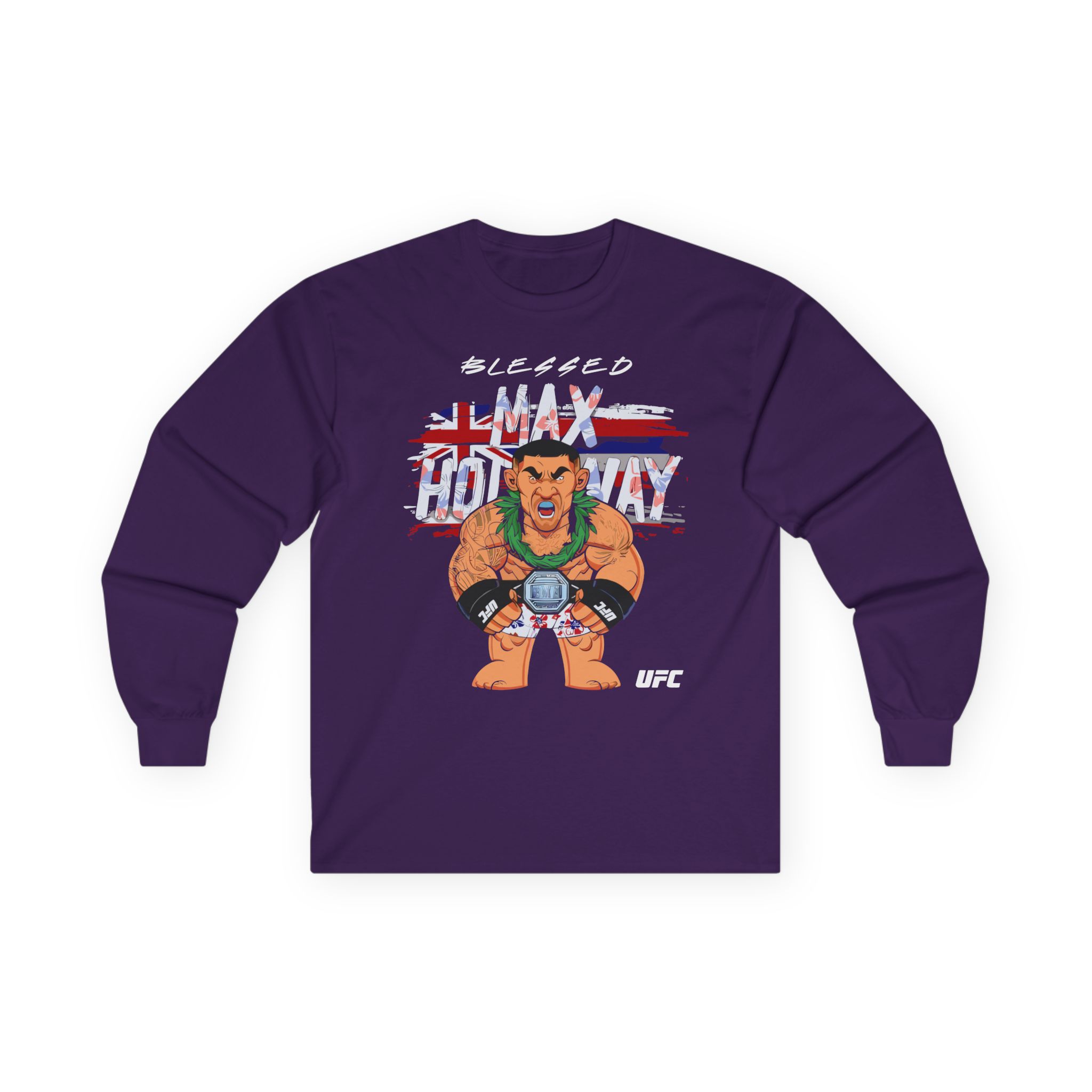 Max Holloway Big Shots Hawaii Unisex Ultra Cotton Long Sleeve Tee