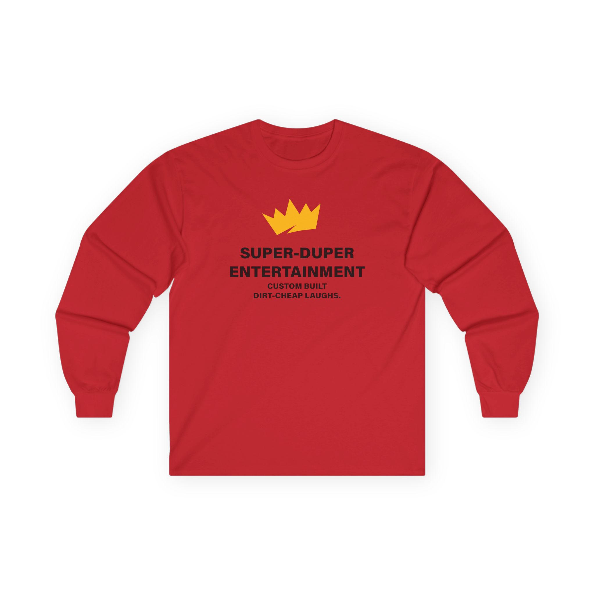 OTK Super-duper Entertainment Unisex Ultra Cotton Long Sleeve Tee
