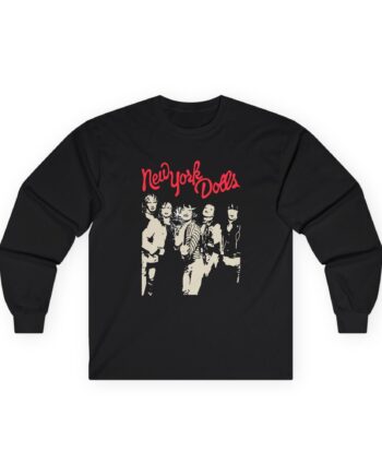 New York Dolls Trash Photo Unisex Ultra Cotton Long Sleeve Tee