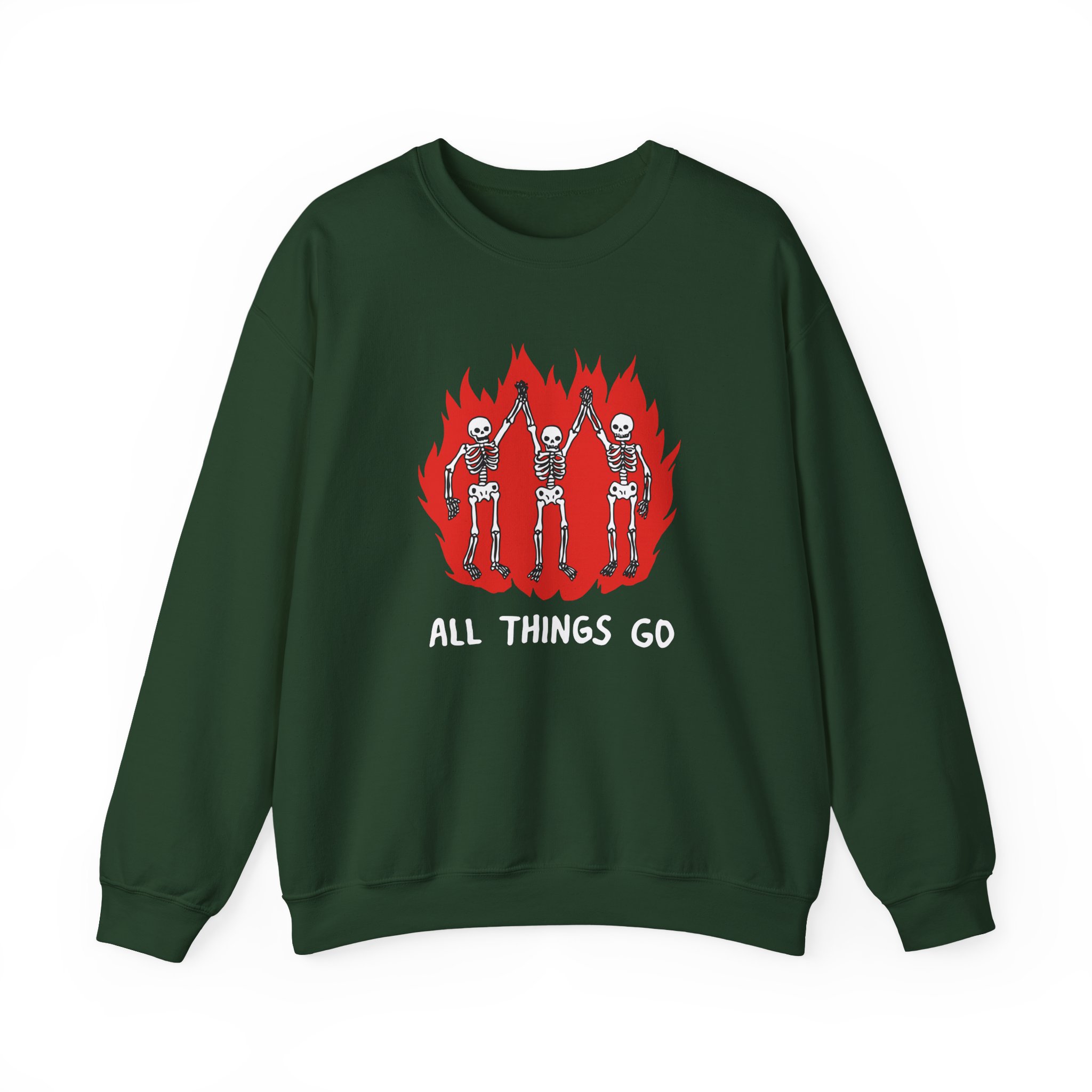 All Things Go Unisex Heavy Blendâ„¢ Crewneck Sweatshirt