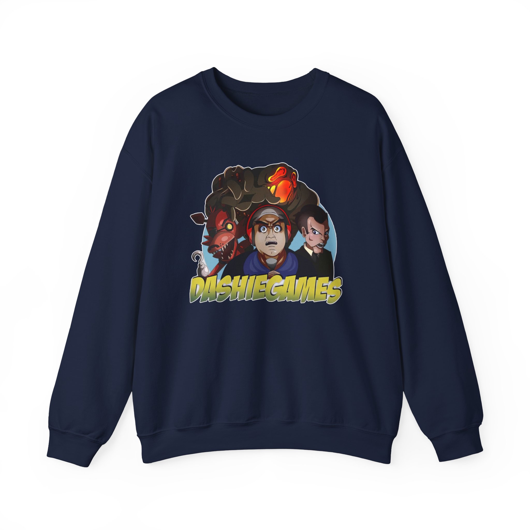 Dashie Dashiegames Unisex Heavy Blendâ„¢ Crewneck Sweatshirt