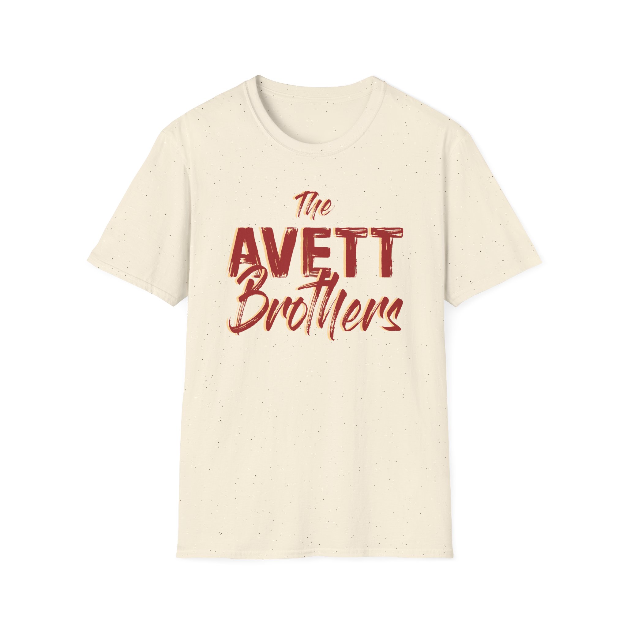 Avett Brothers Painted Sign Logo Unisex Softstyle T-Shirt