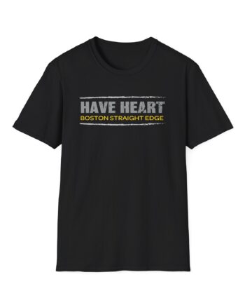 Have Heart Boston Straight Edge Unisex Softstyle T-Shirt
