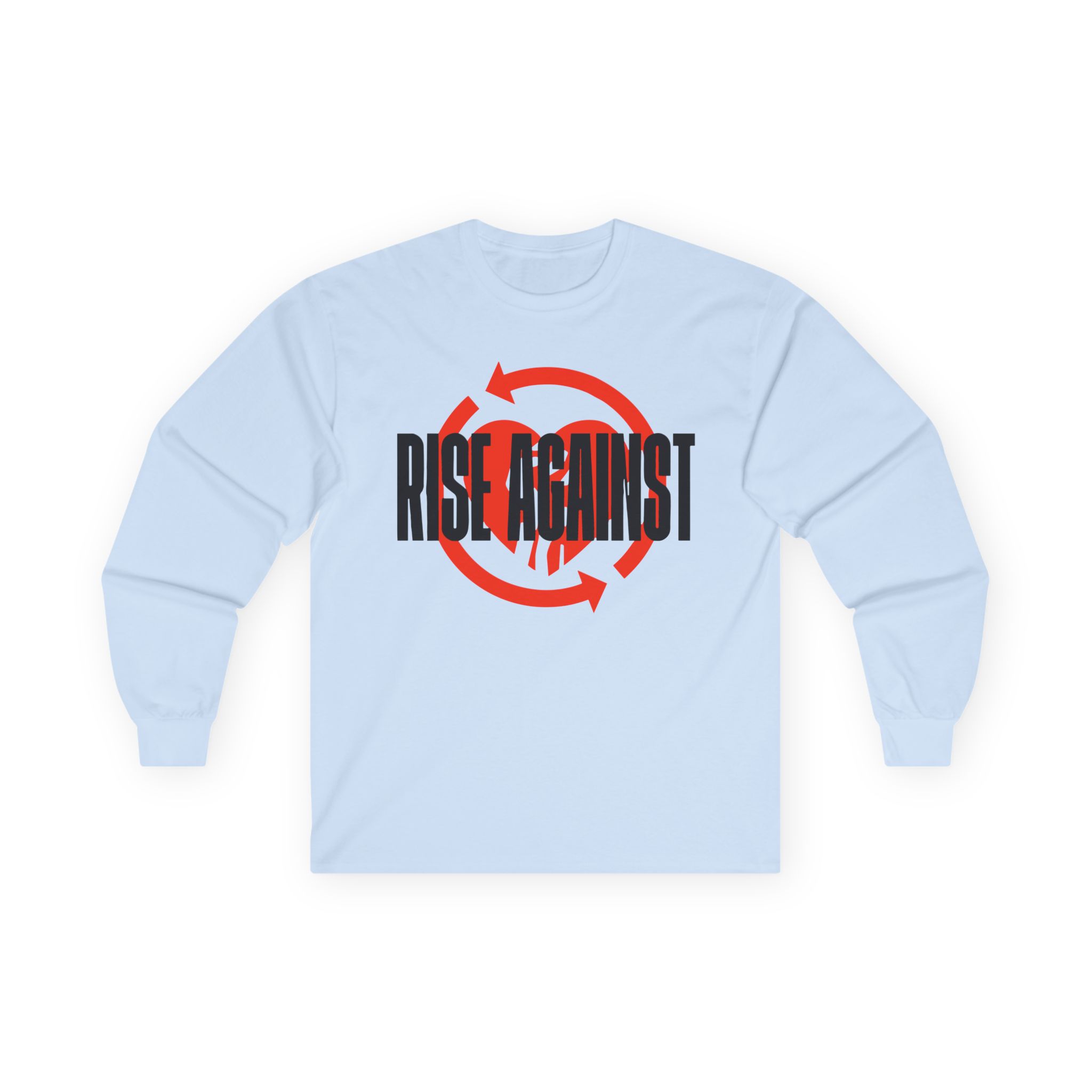 Rise Against Red Heartfist Label Unisex Ultra Cotton Long Sleeve Tee