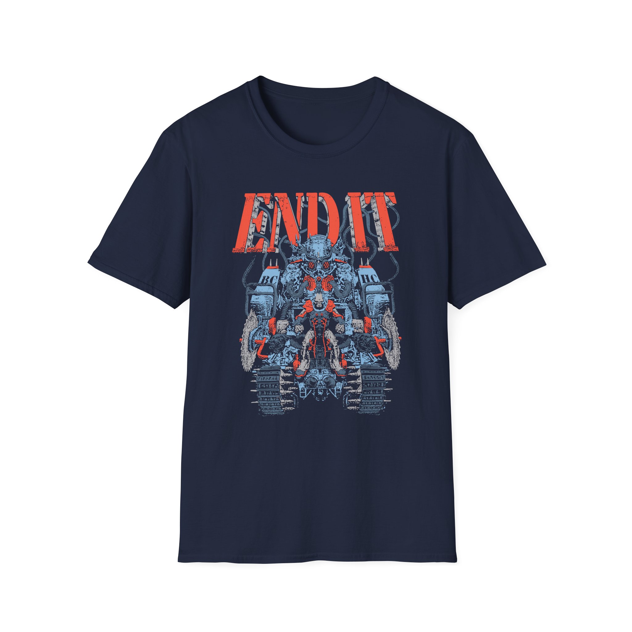 End It Mech Unisex Softstyle T-Shirt