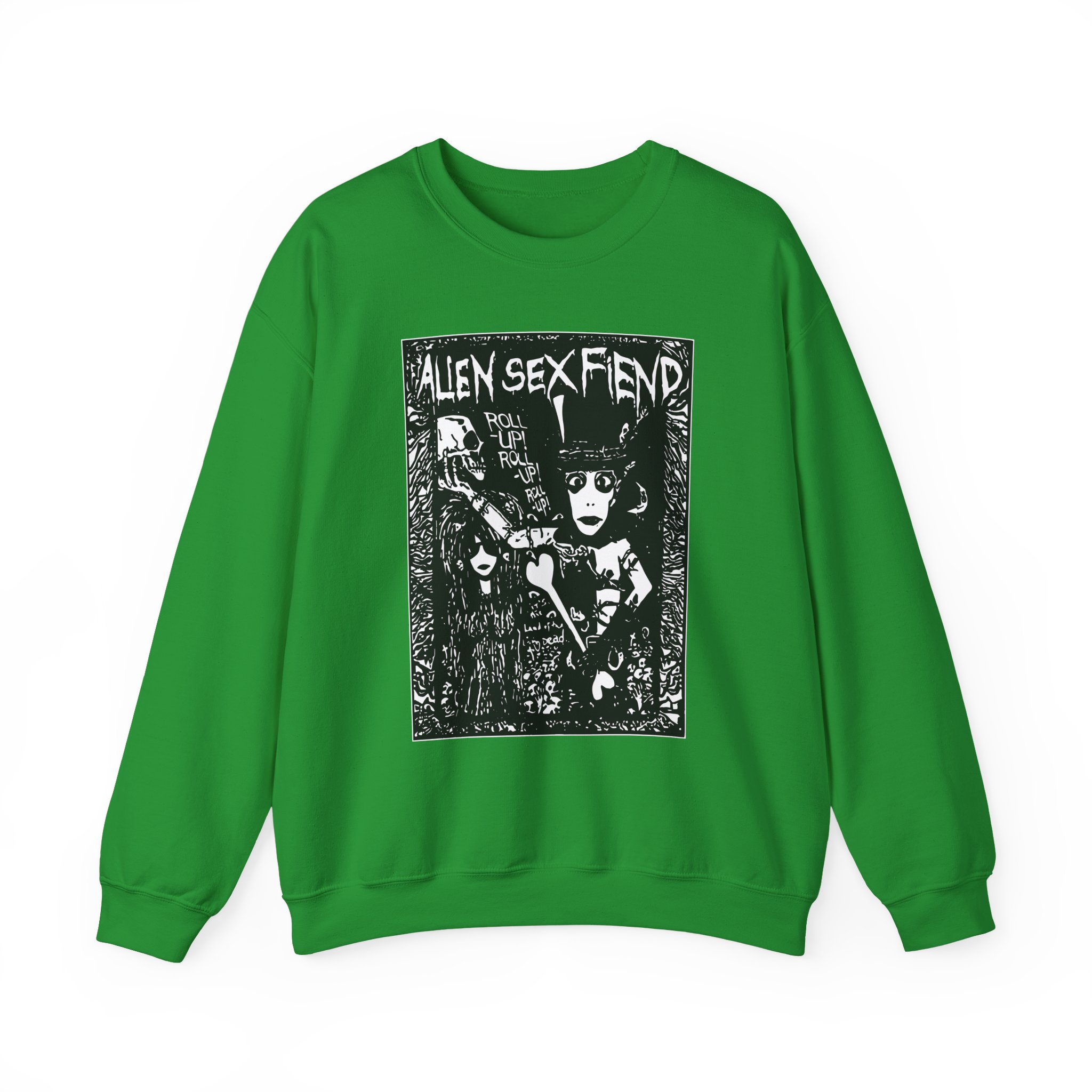 Alien Sex Fiend Land of the Living Dead Unisex Heavy Blendâ„¢ Crewneck Sweatshirt