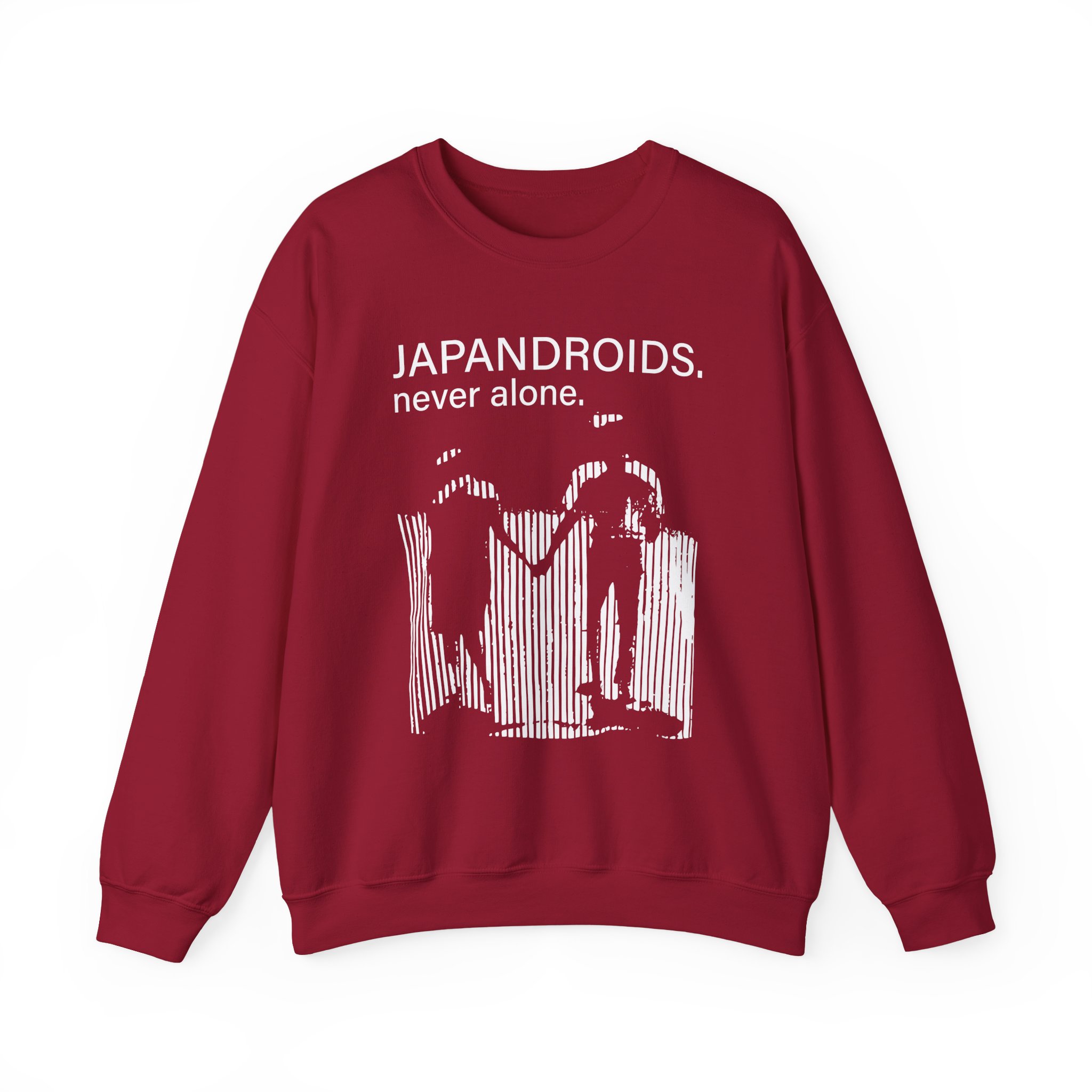 Japandroids Never Alone Unisex Heavy Blendâ„¢ Crewneck Sweatshirt