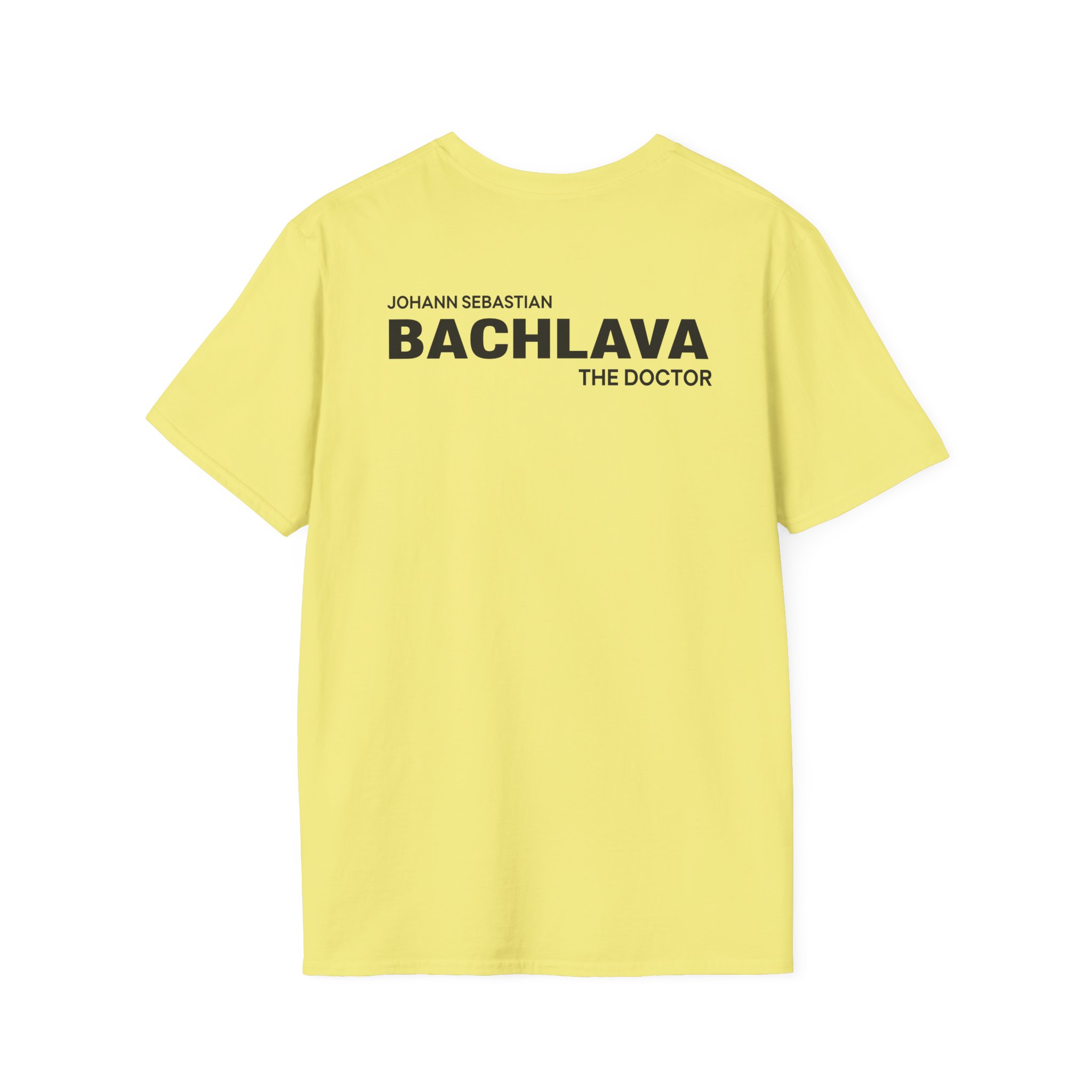 Action Bronson Johann Sebastian Bachlava the Doctor Unisex Softstyle T-Shirt