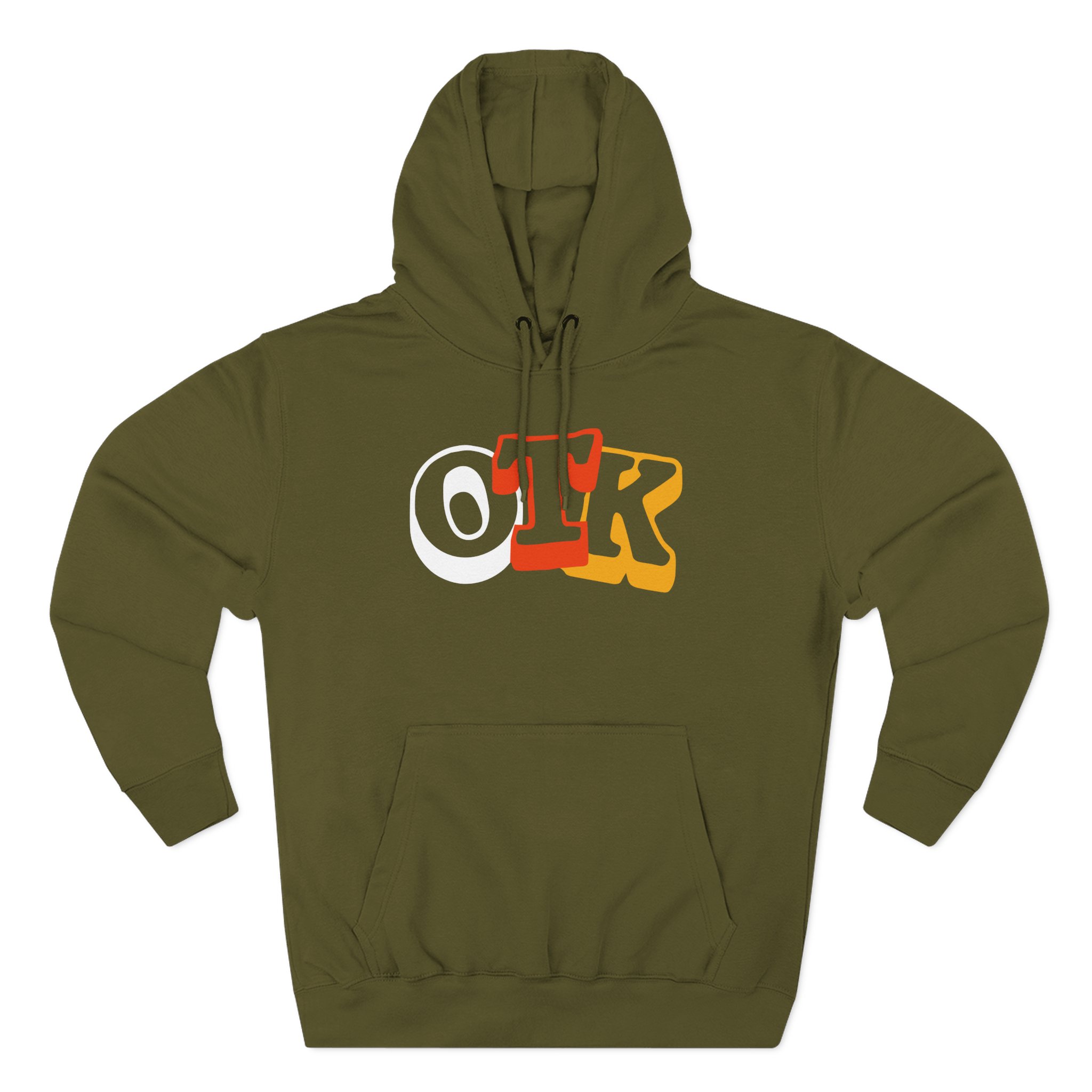 OTK Three-Panel Fleece Hoodie