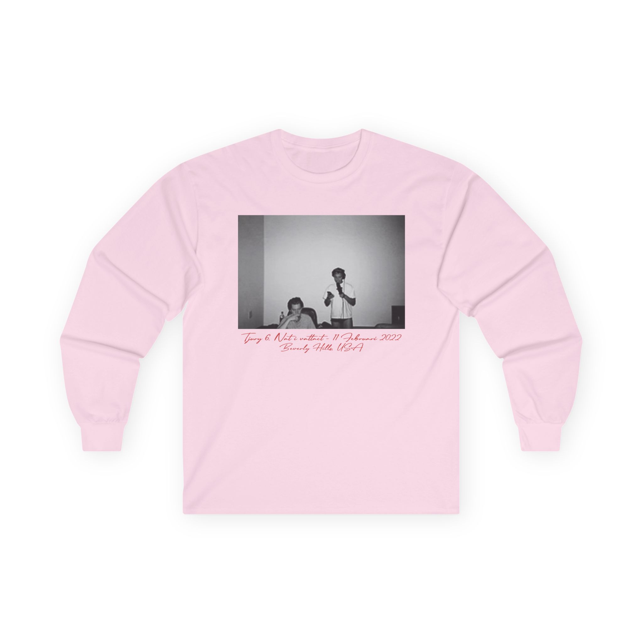 Hov1 11 Februari Vit Unisex Ultra Cotton Long Sleeve Tee