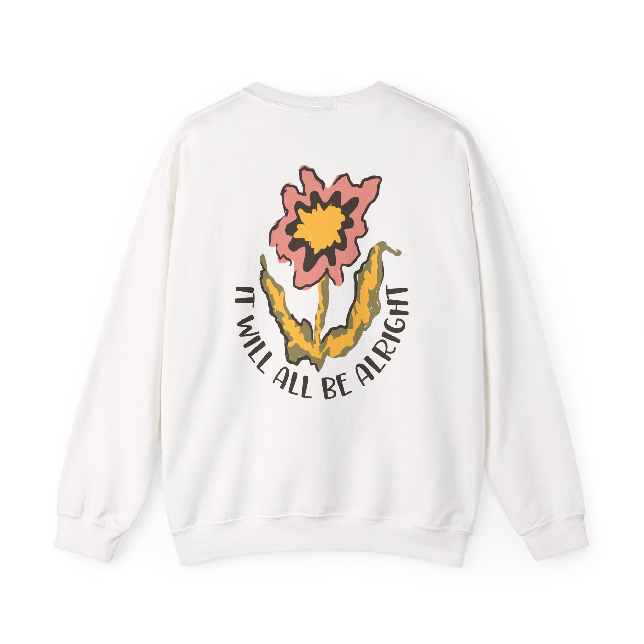 Riderkoo Funny Way of Life Unisex Heavy Blendâ„¢ Crewneck Sweatshirt