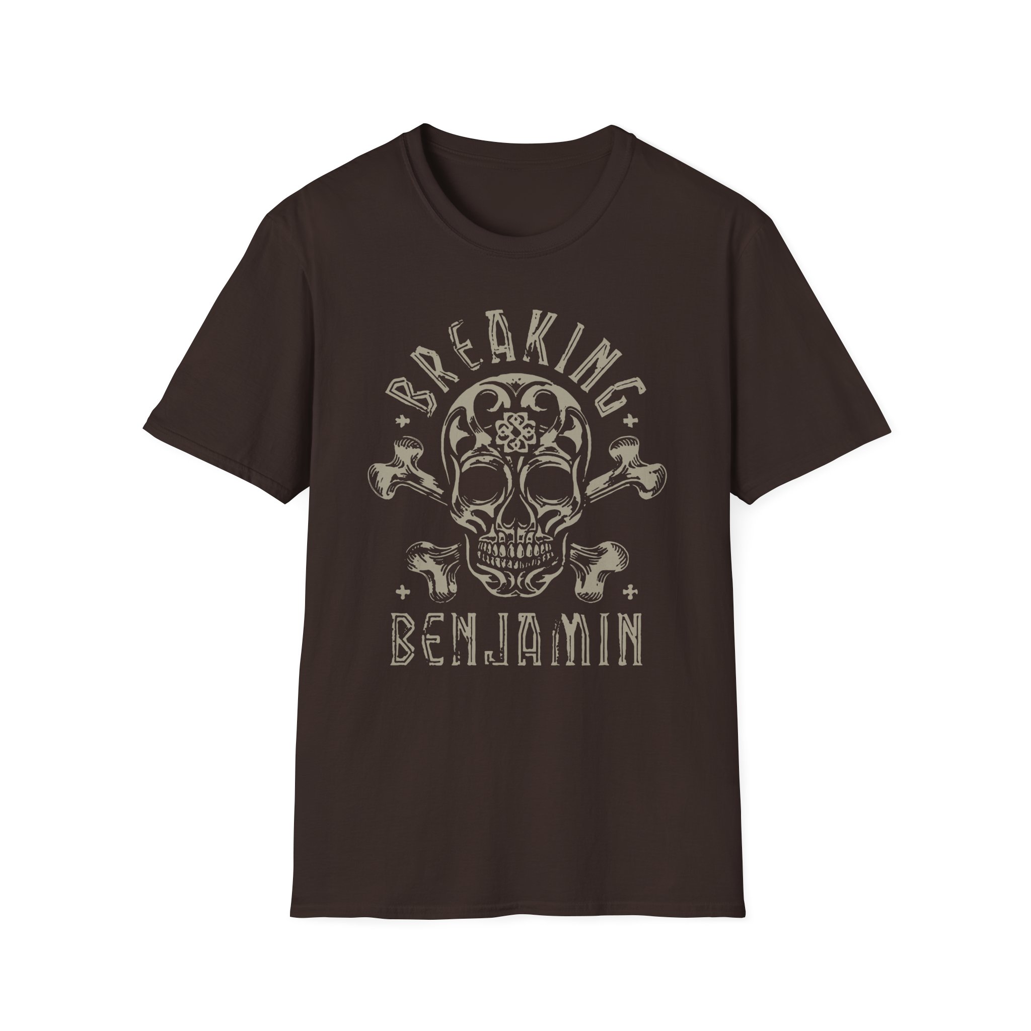 Breaking Benjamin Skull Unisex Softstyle T-Shirt