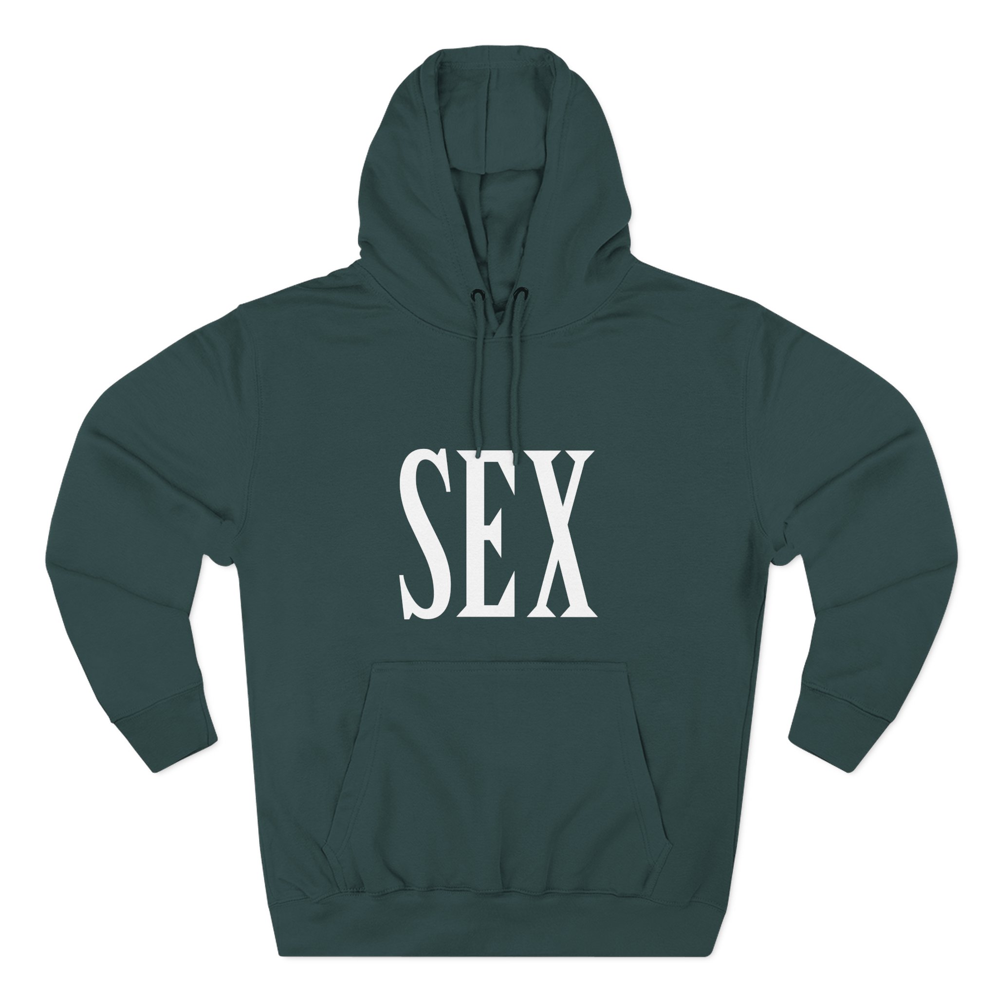 Sexmane Three-Panel Fleece Hoodie