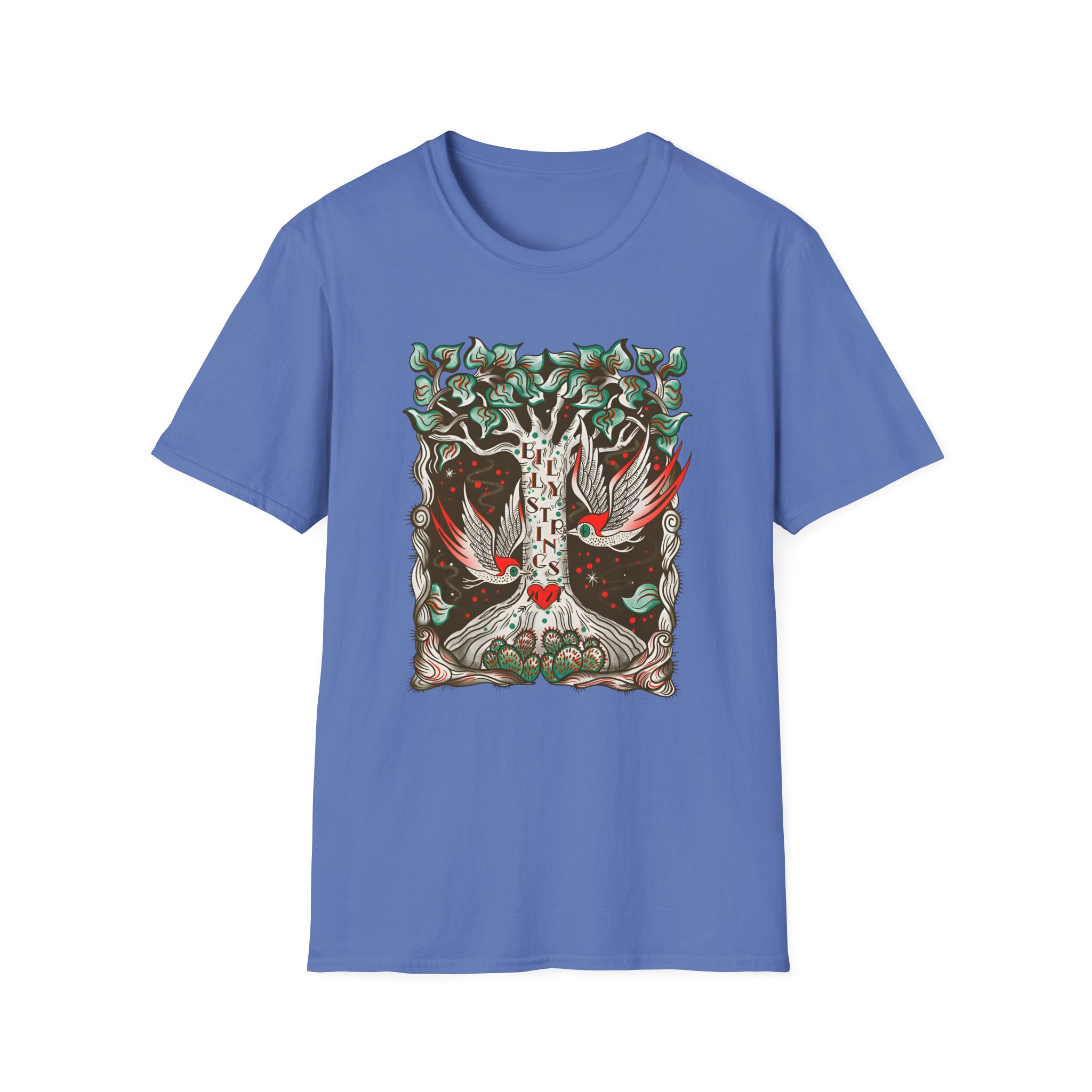 Billy Strings Woodpecker Unisex Softstyle T-Shirt