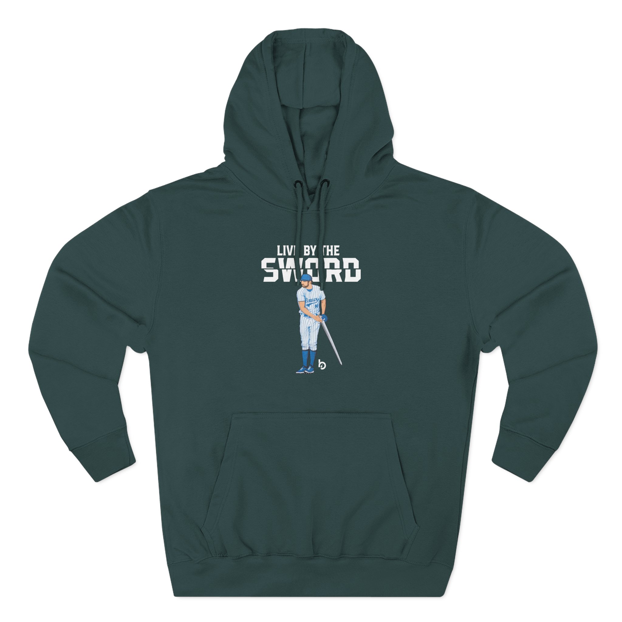 Trevor Bauer Live By The Sword Three-Panel Fleece Hoodie