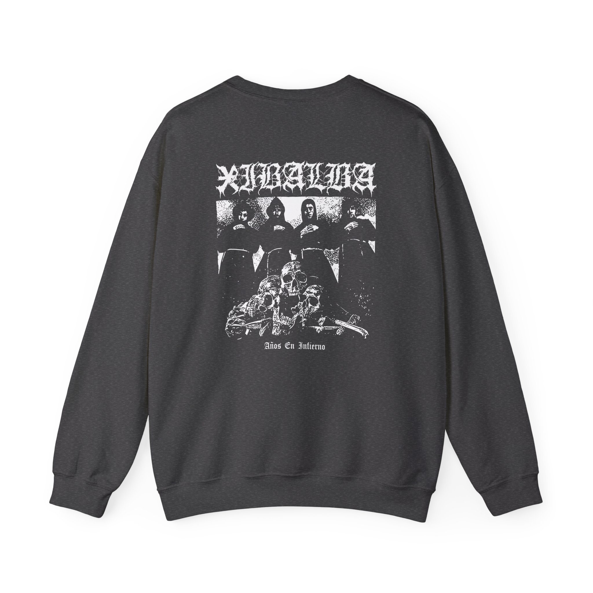 Xibalba Skull Pile Unisex Heavy Blendâ„¢ Crewneck Sweatshirt