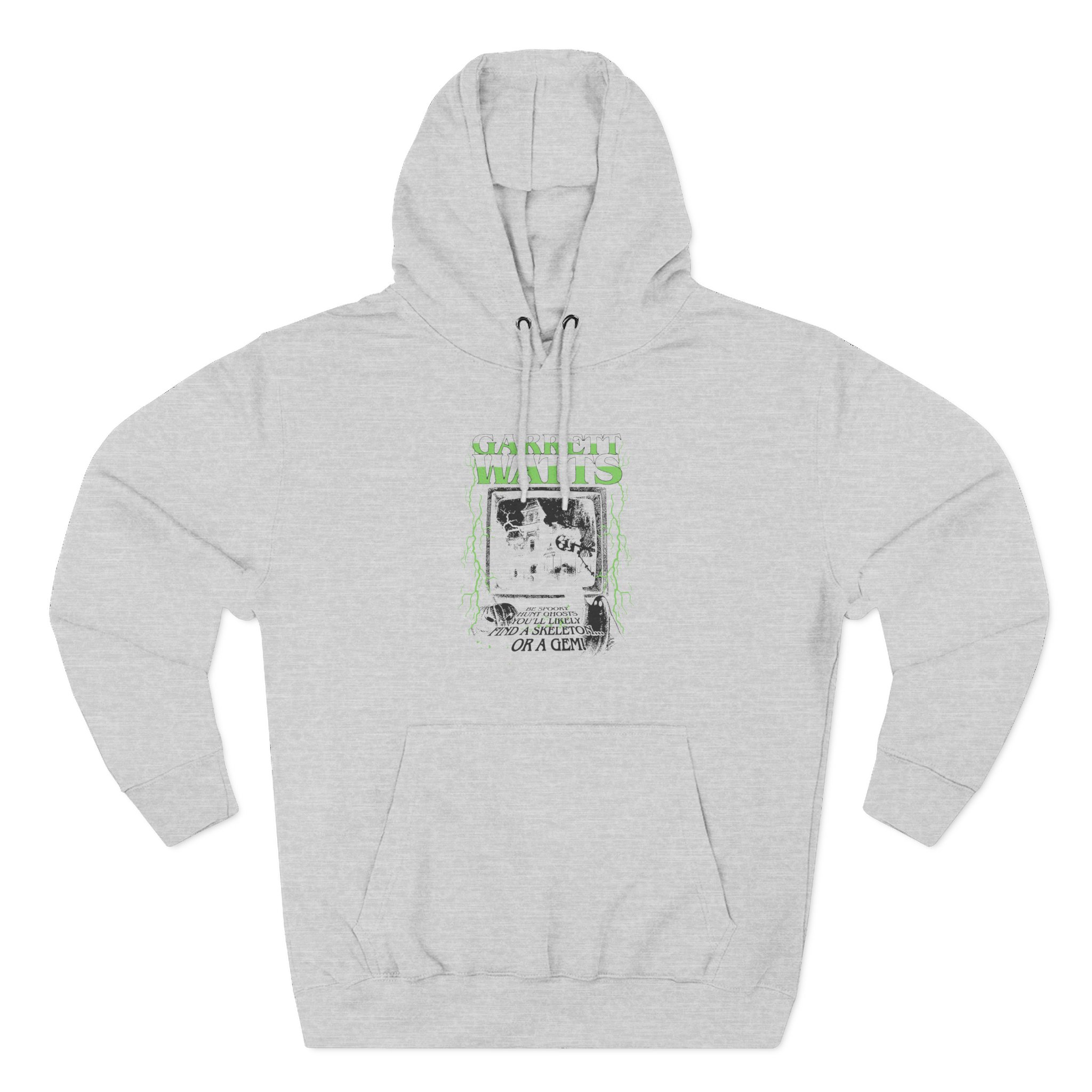 Garrett Watts the Haunted Glow Three-Panel Fleece Hoodie
