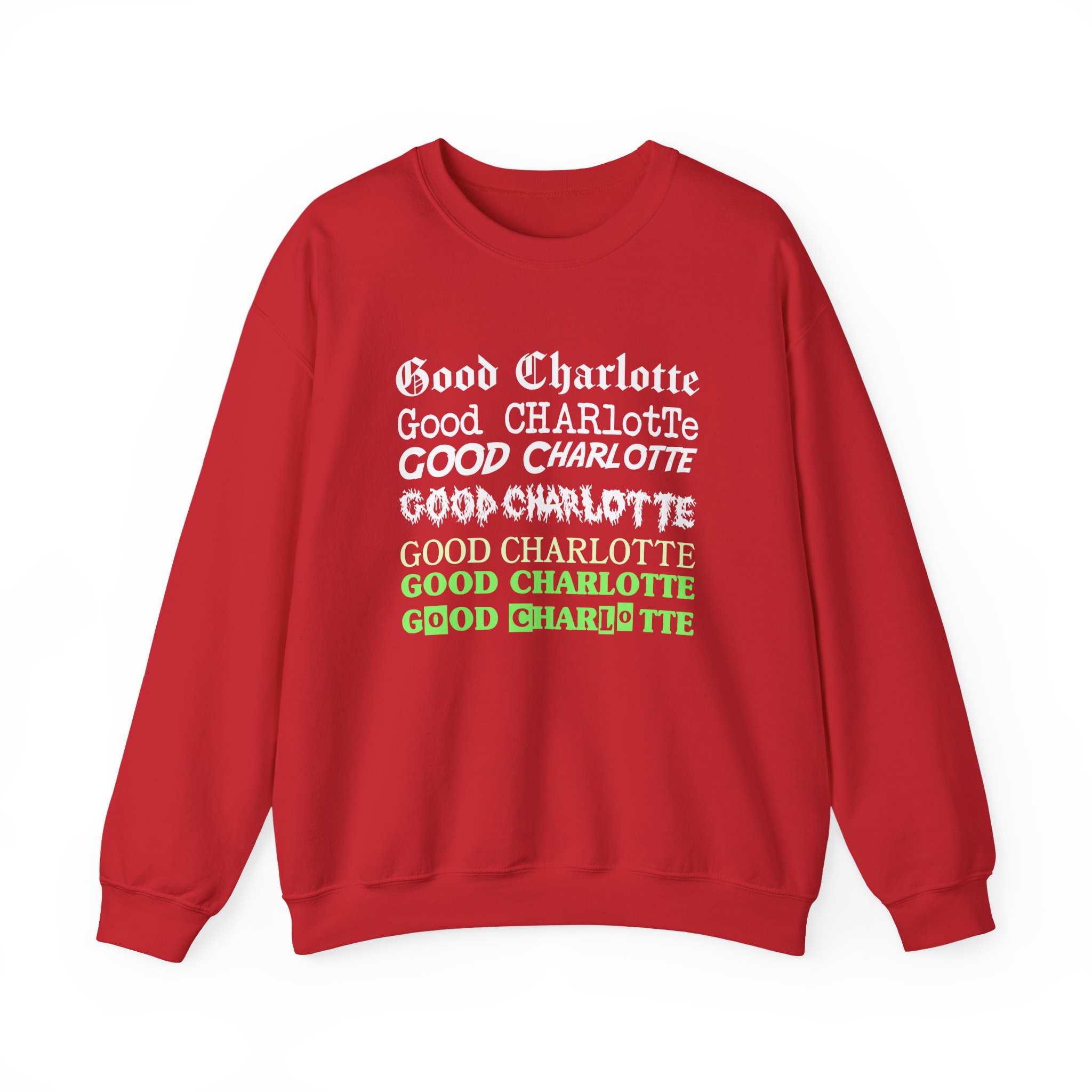 Good Charlotte Chinatown market Unisex Heavy Blendâ„¢ Crewneck Sweatshirt