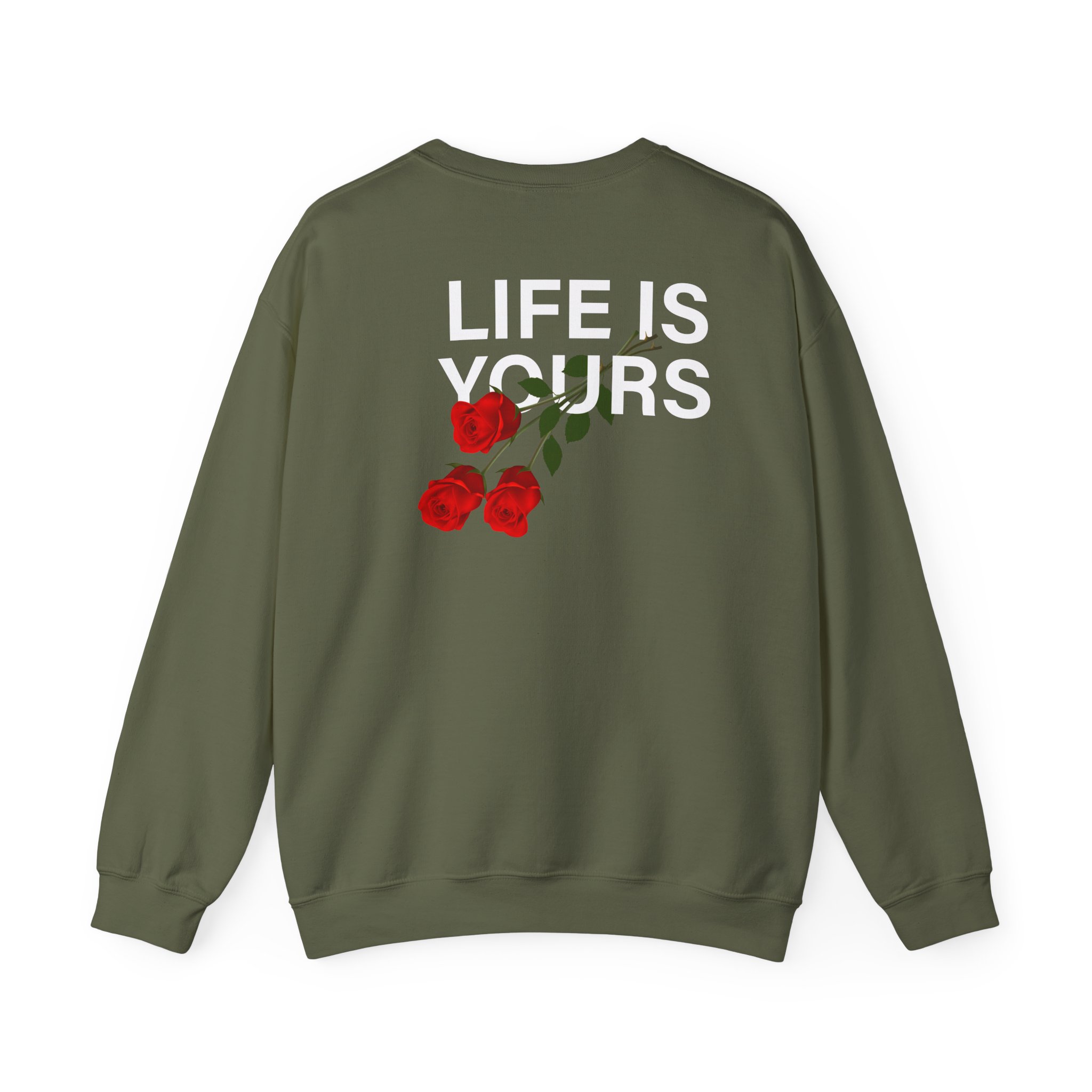 Foals Life is Yours Unisex Heavy Blendâ„¢ Crewneck Sweatshirt