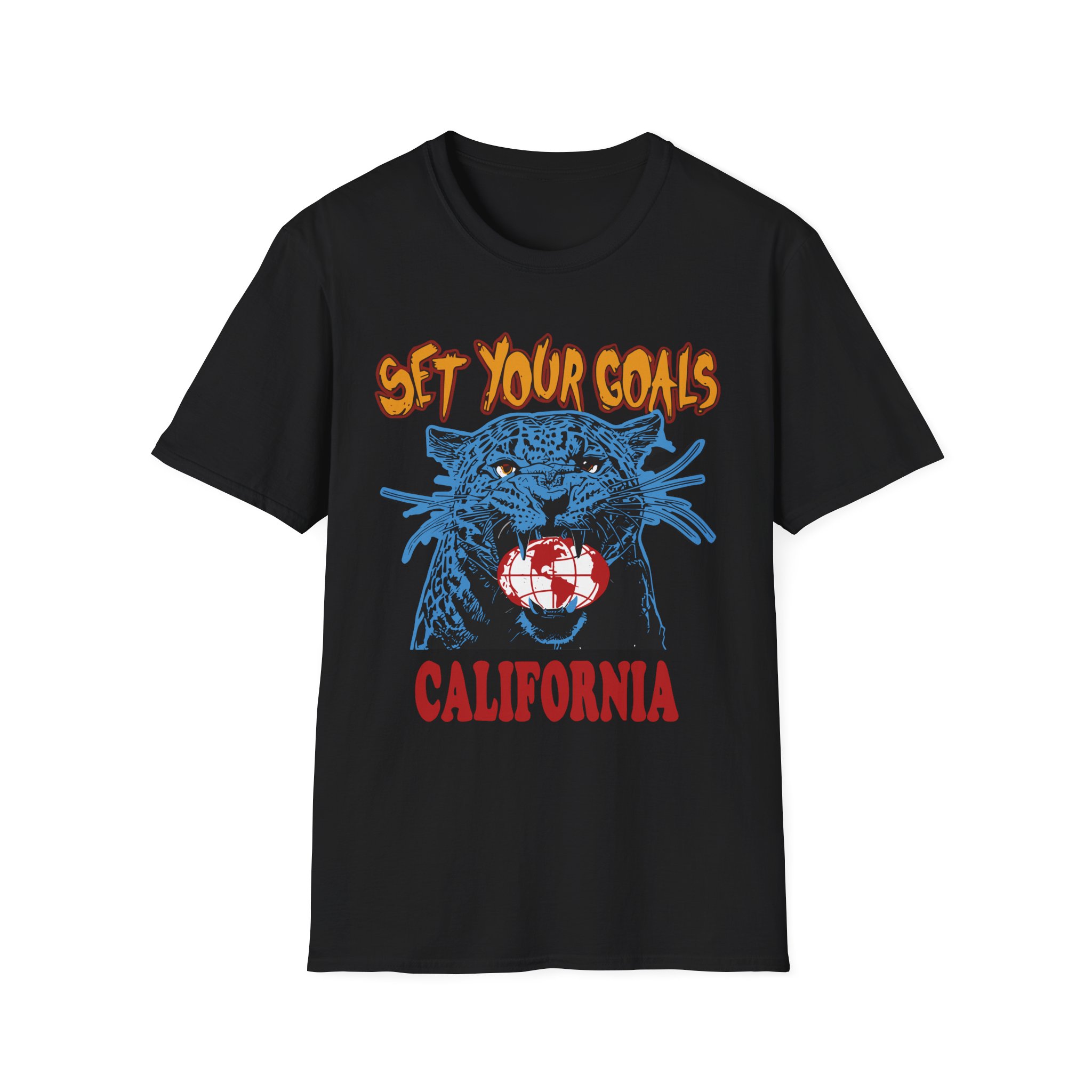 Set Your Goals Jaguar Unisex Softstyle T-Shirt