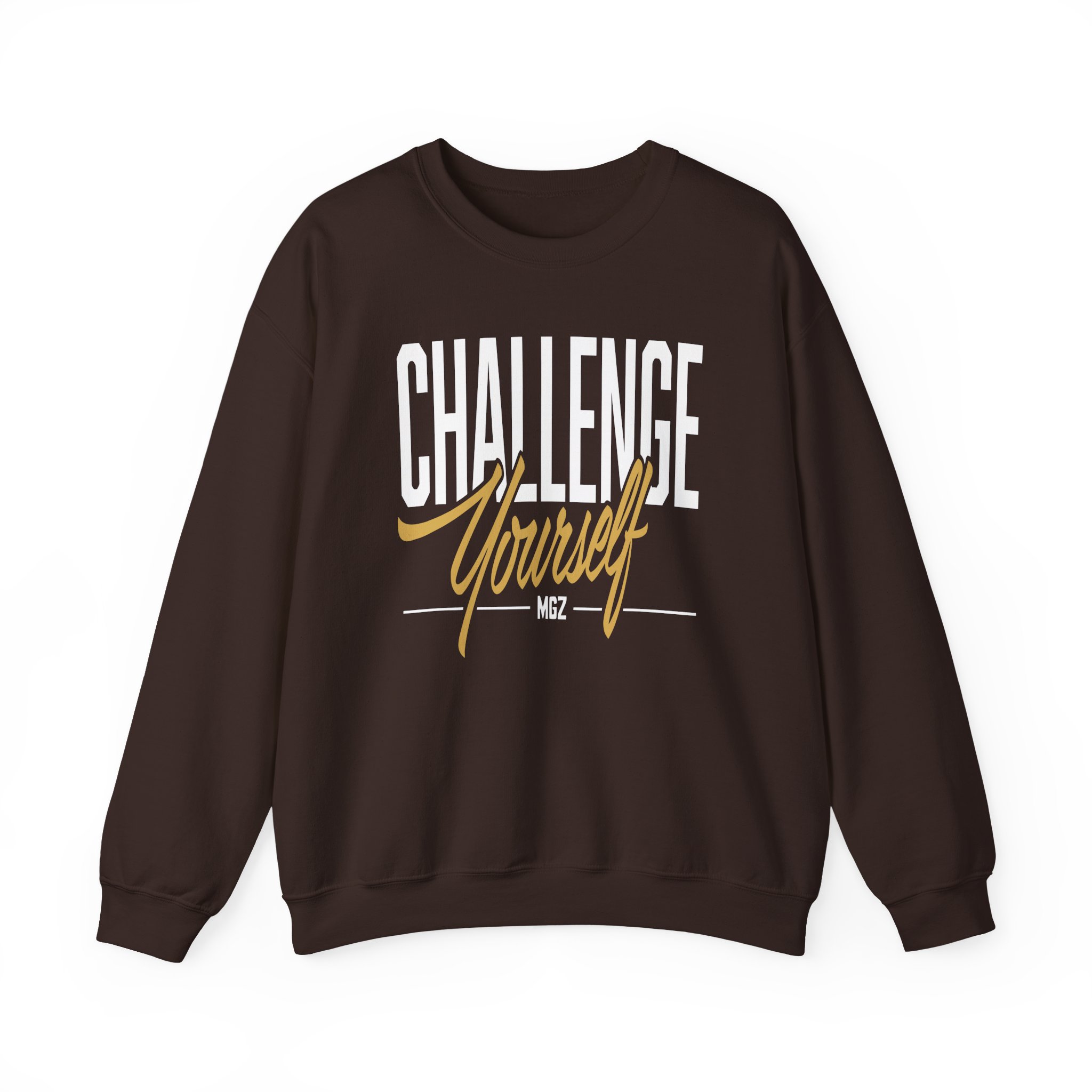 Morgz Mgz Challenge Yourself Unisex Heavy Blendâ„¢ Crewneck Sweatshirt